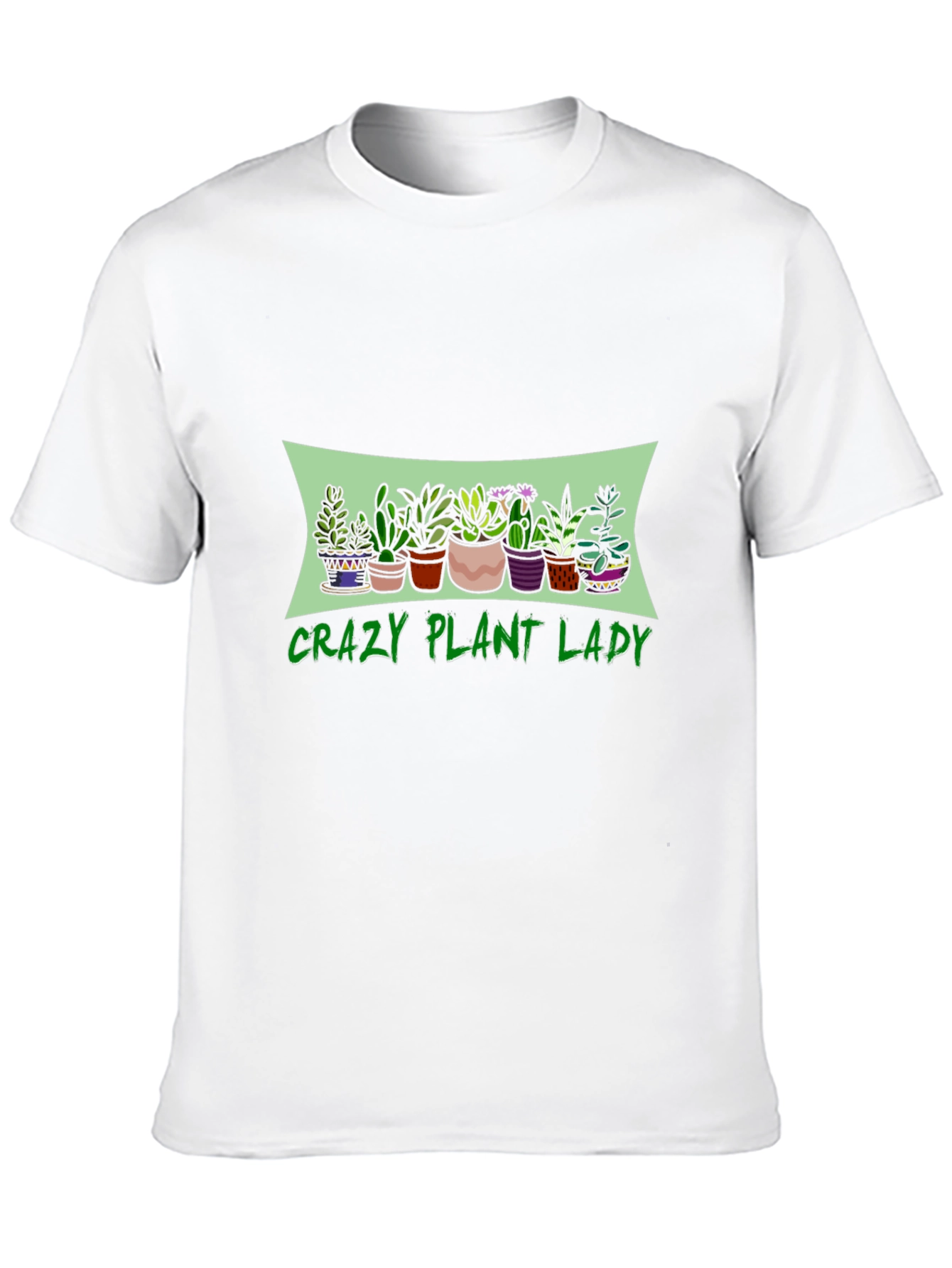 Crazy Plant Lady Graphic T-Shirt