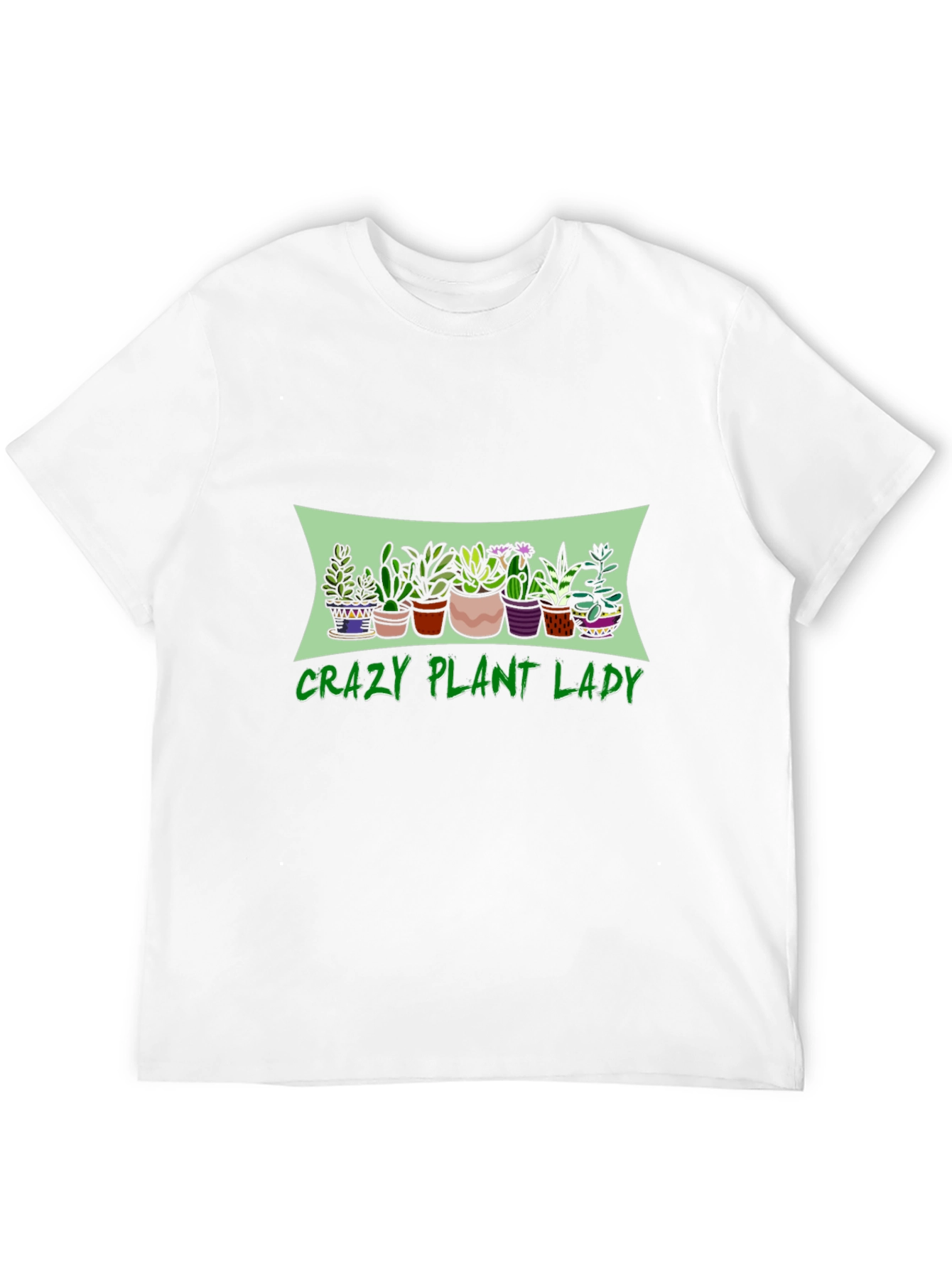Crazy Plant Lady Graphic T-Shirt