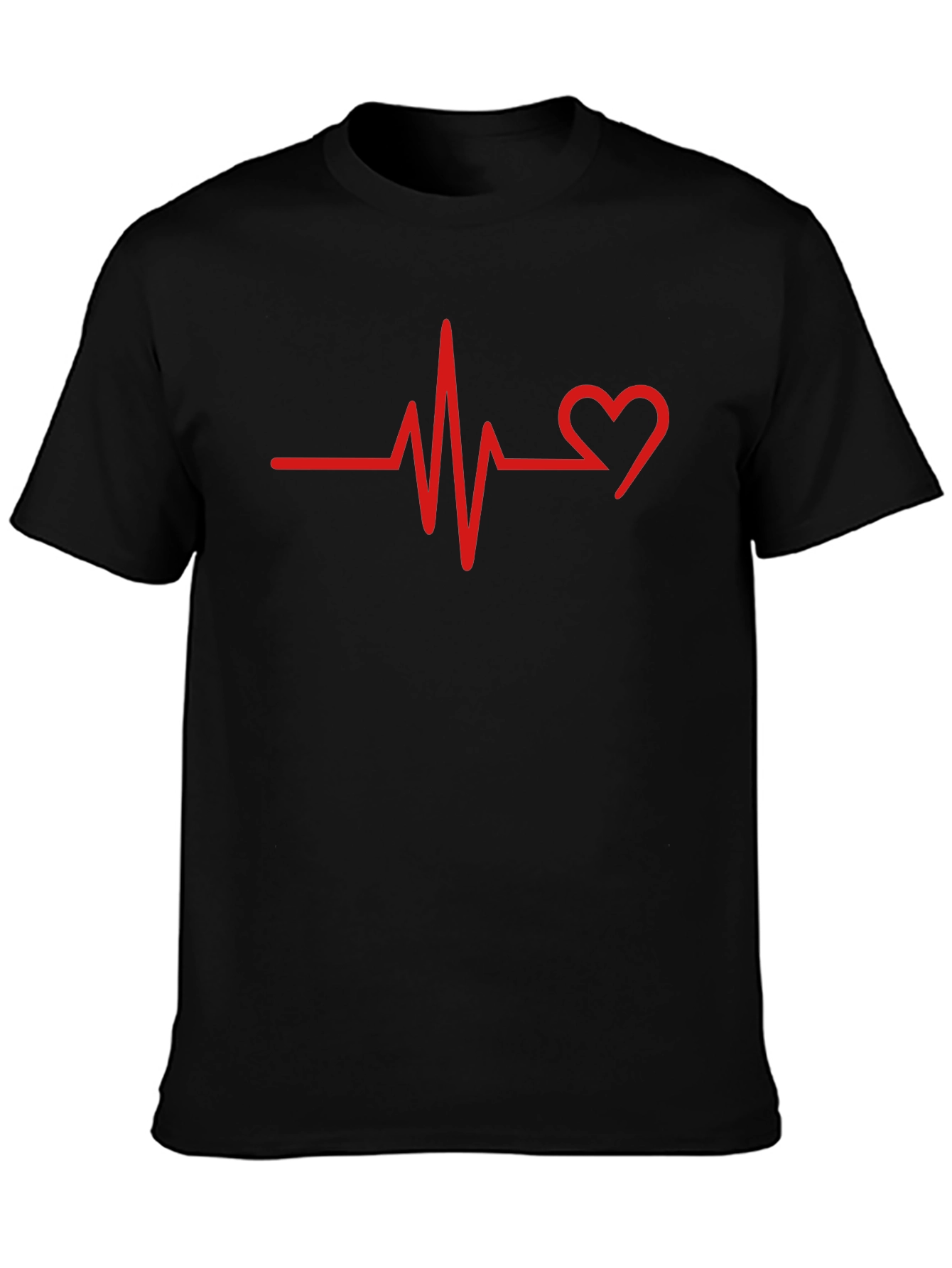 Heartbeat T-Shirt - Love Pulse Graphic Tee