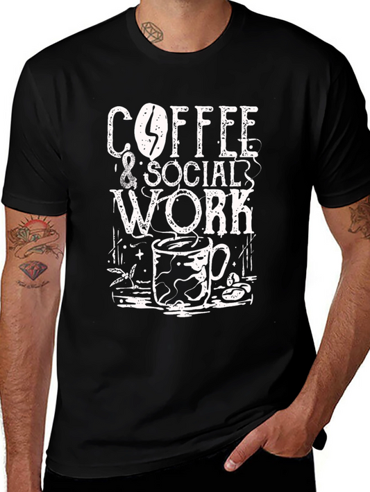 Coffee and Social Work T-Shirt