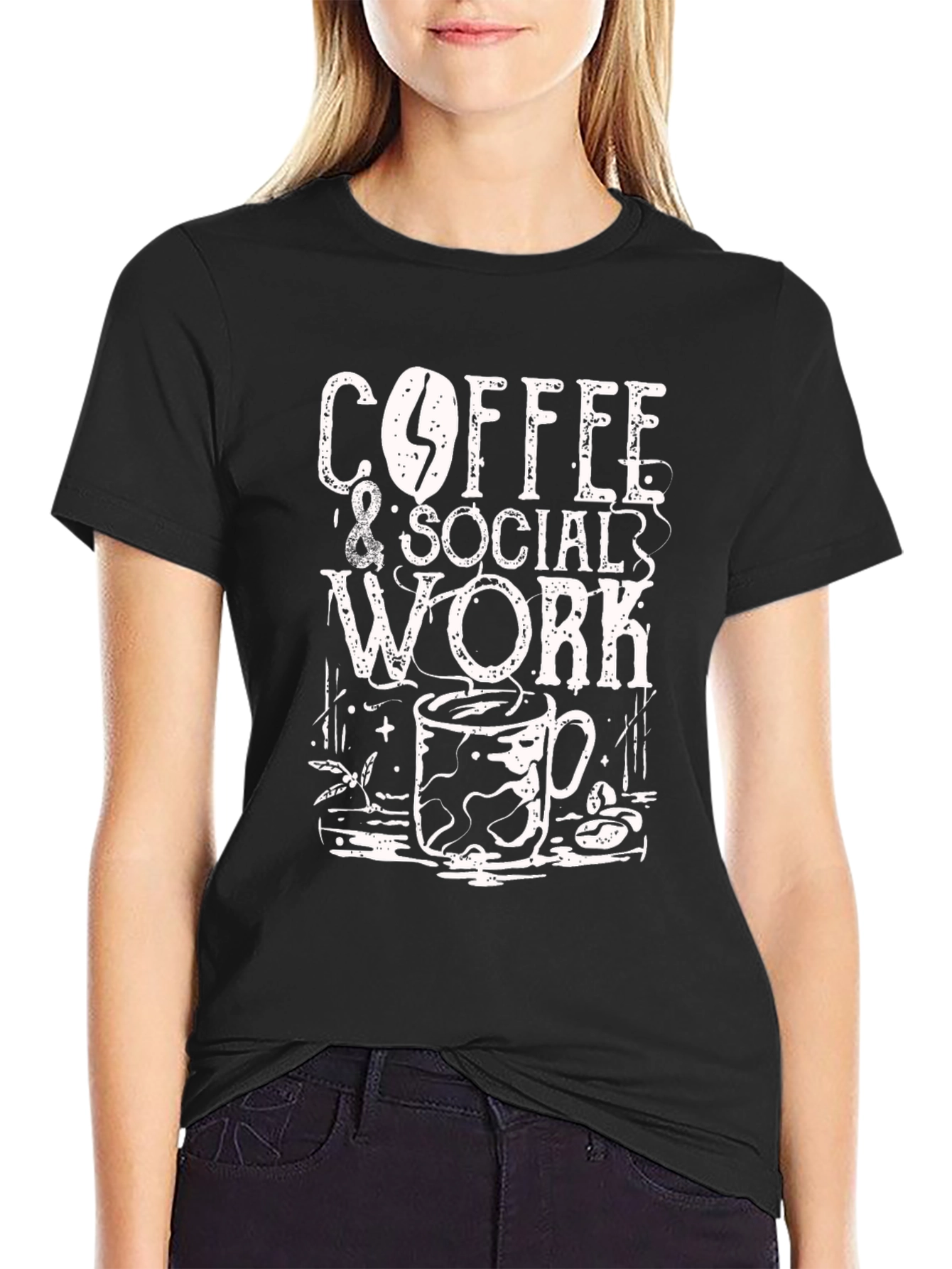 Coffee and Social Work T-Shirt