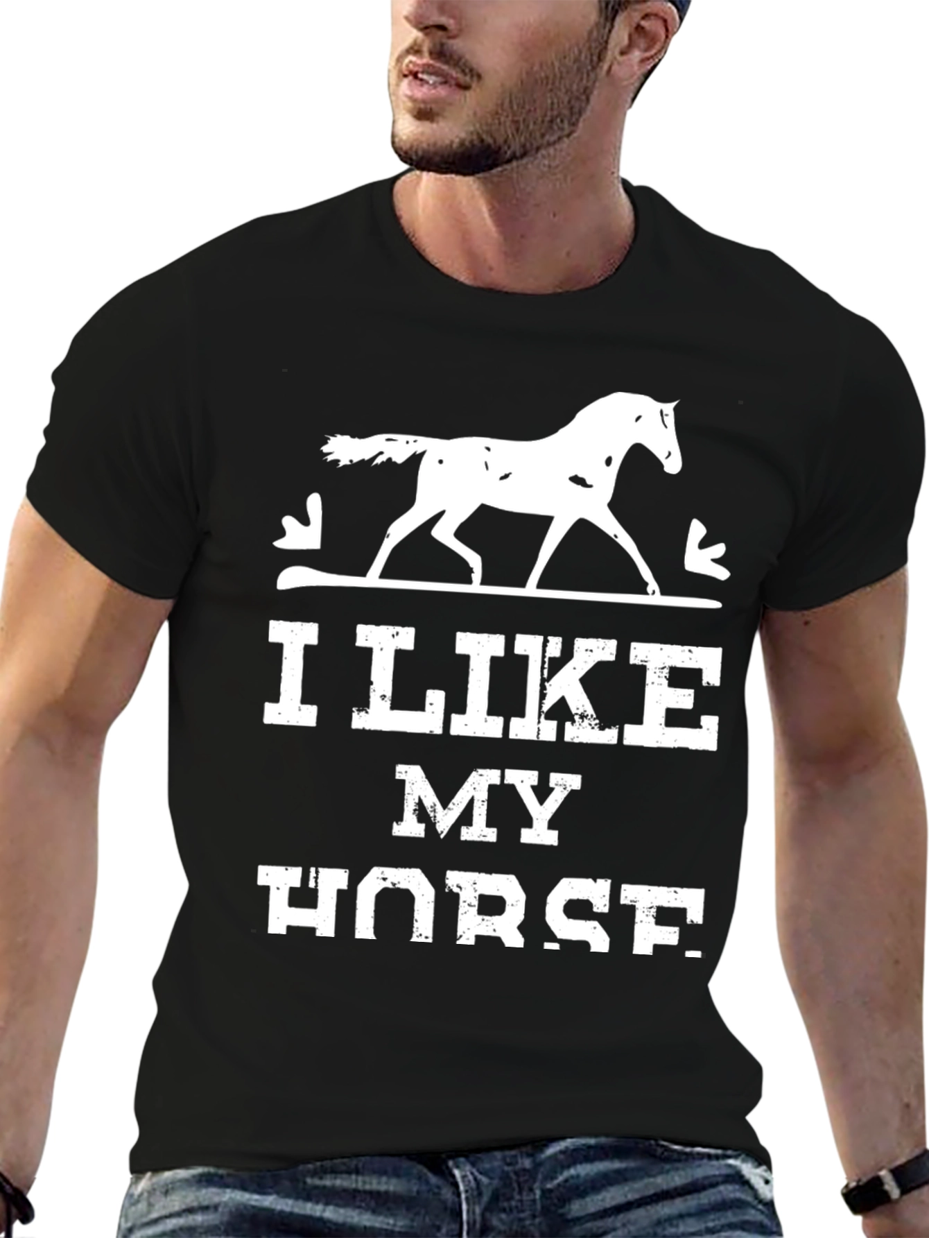 I Like My Horse Graphic Tee