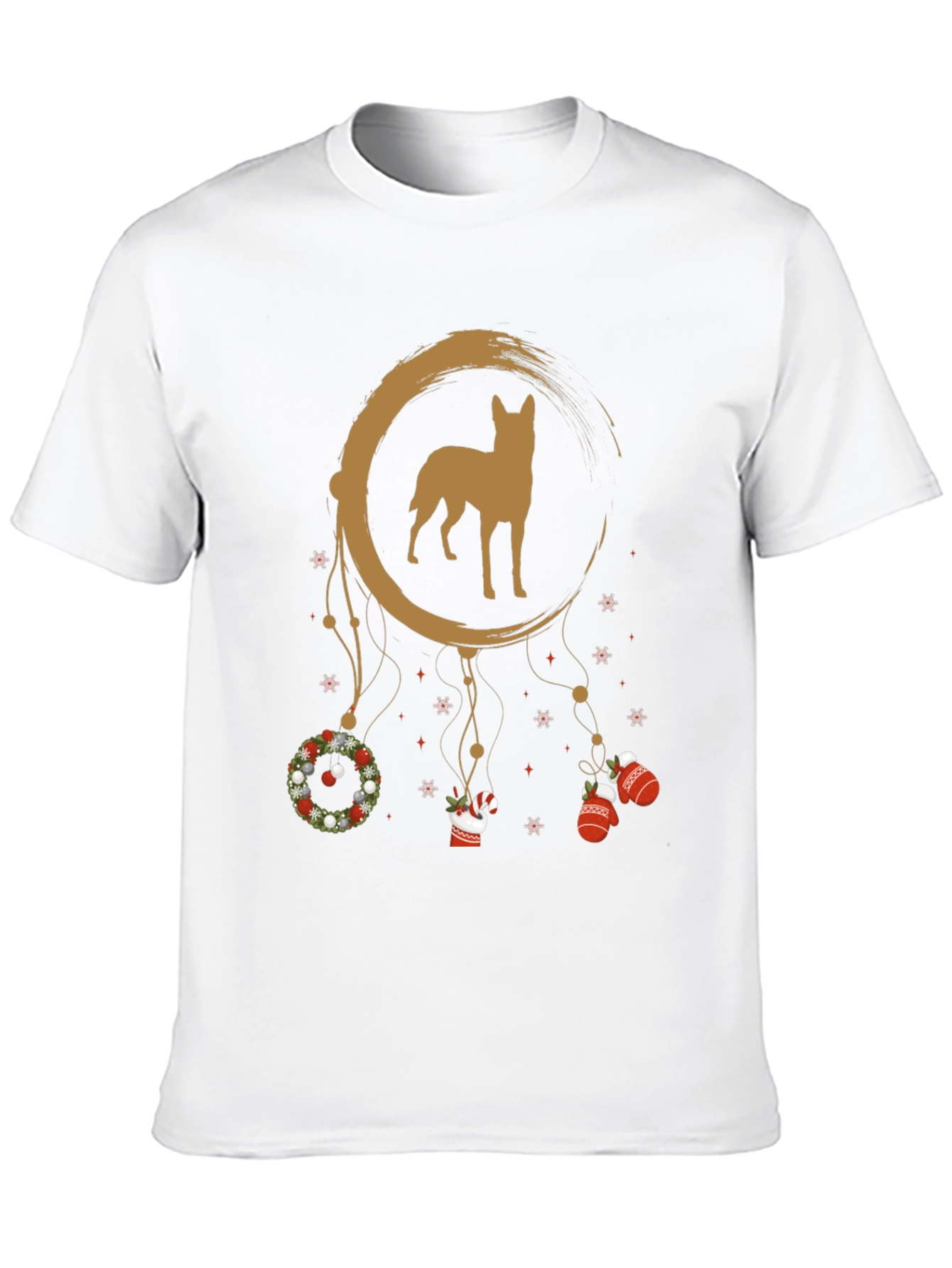 Dog Dreamcatcher Christmas T-Shirt