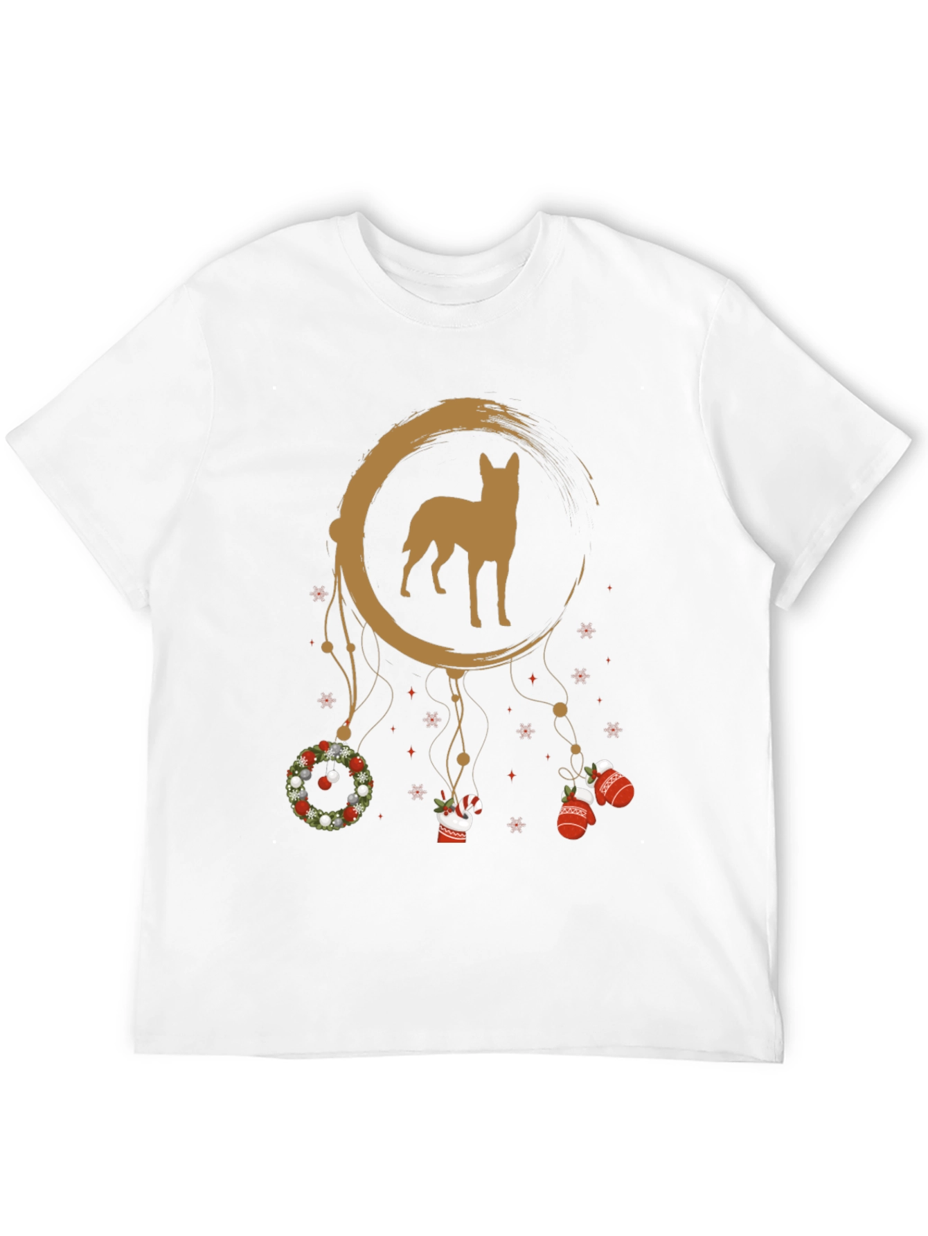 Dog Dreamcatcher Christmas T-Shirt