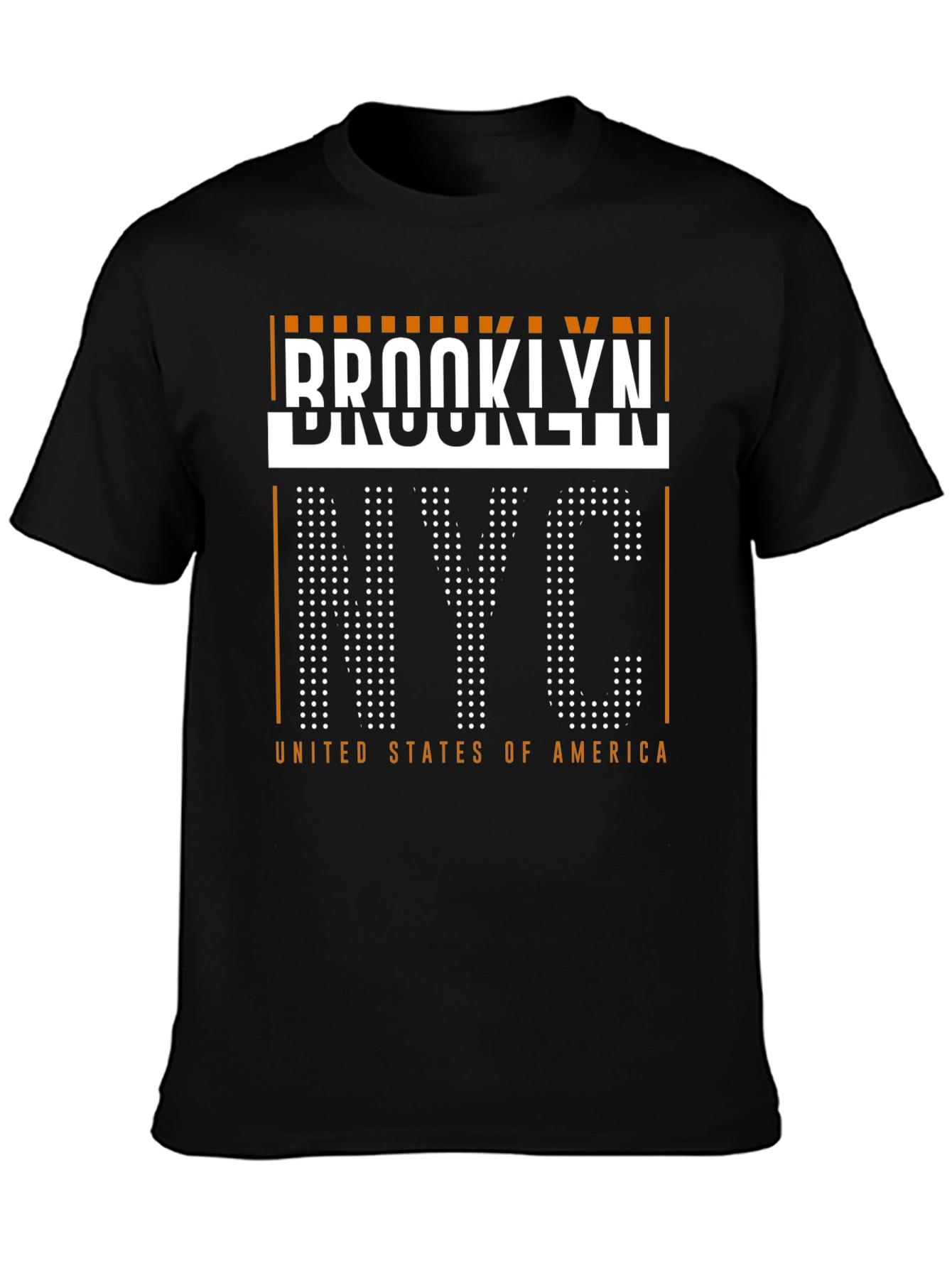 Brooklyn NYC Black Graphic Tee