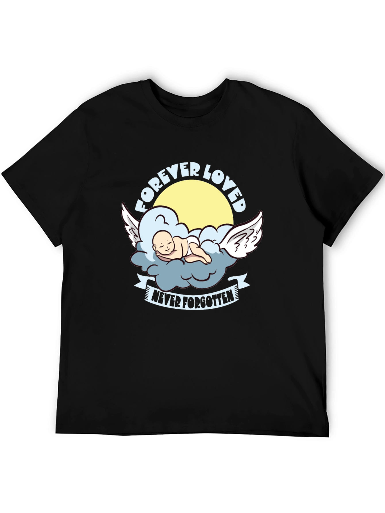 Forever Loved Baby Angel Graphic Tee