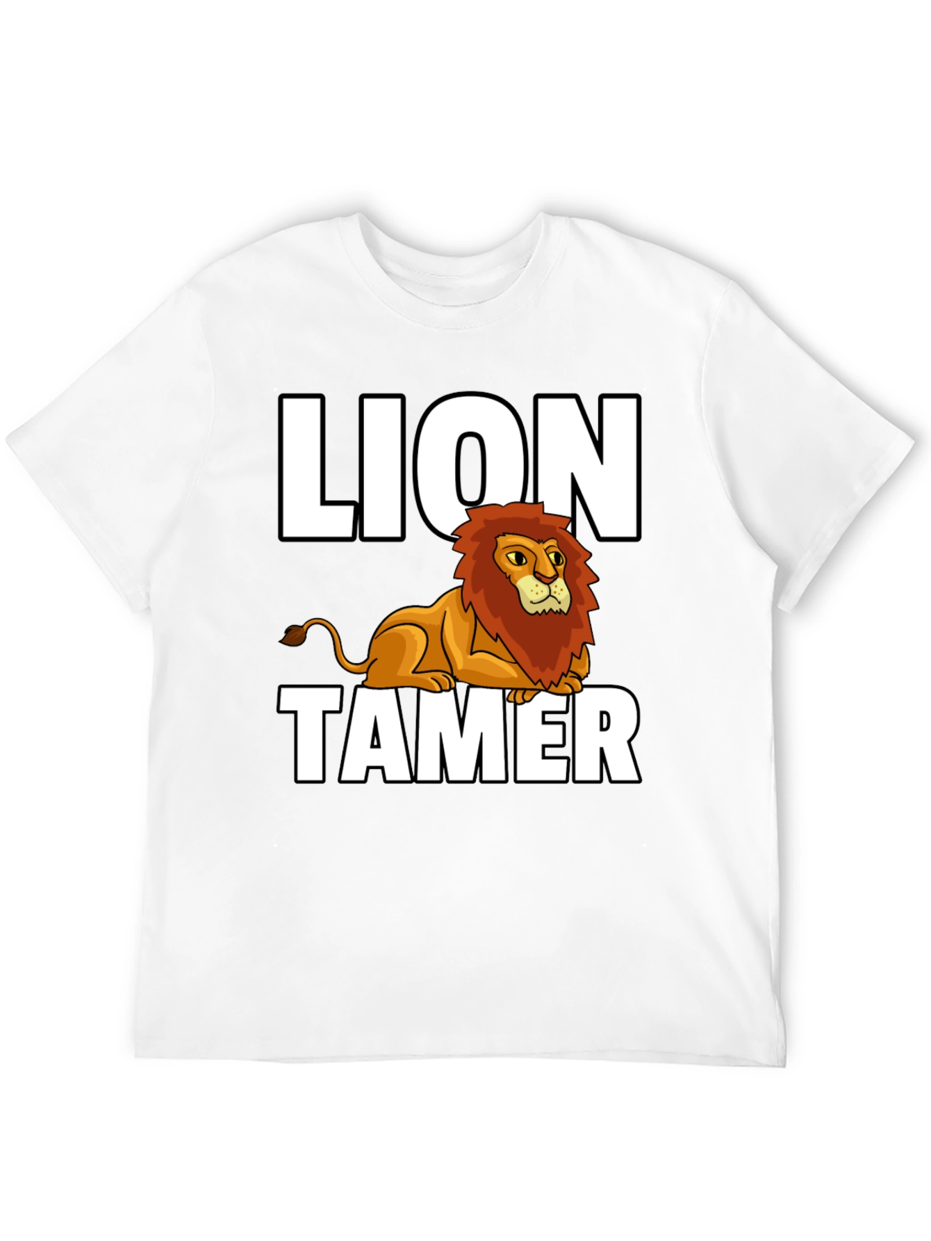 Lion Tamer Graphic Tee - Black