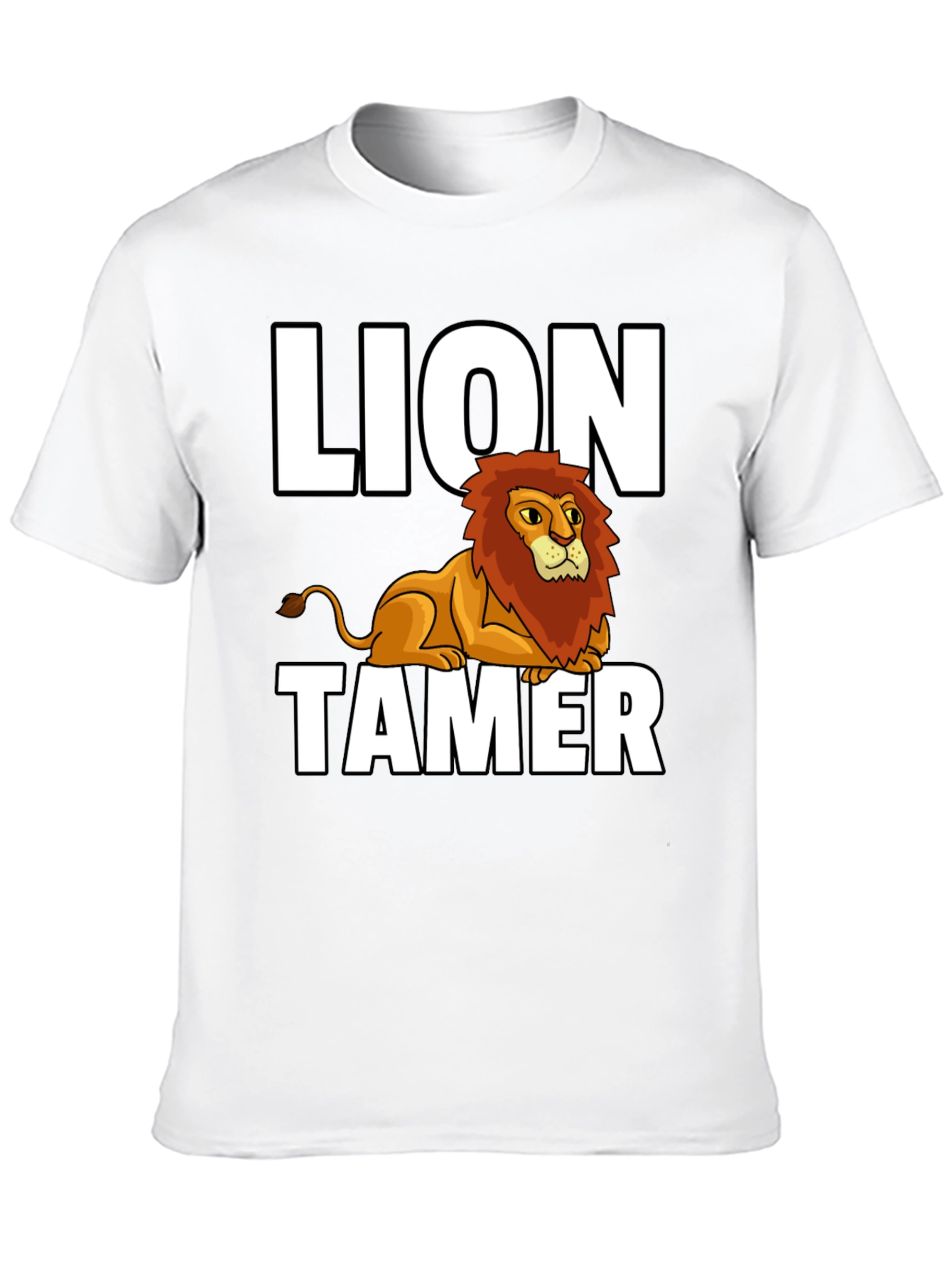 Lion Tamer Graphic Tee - Black