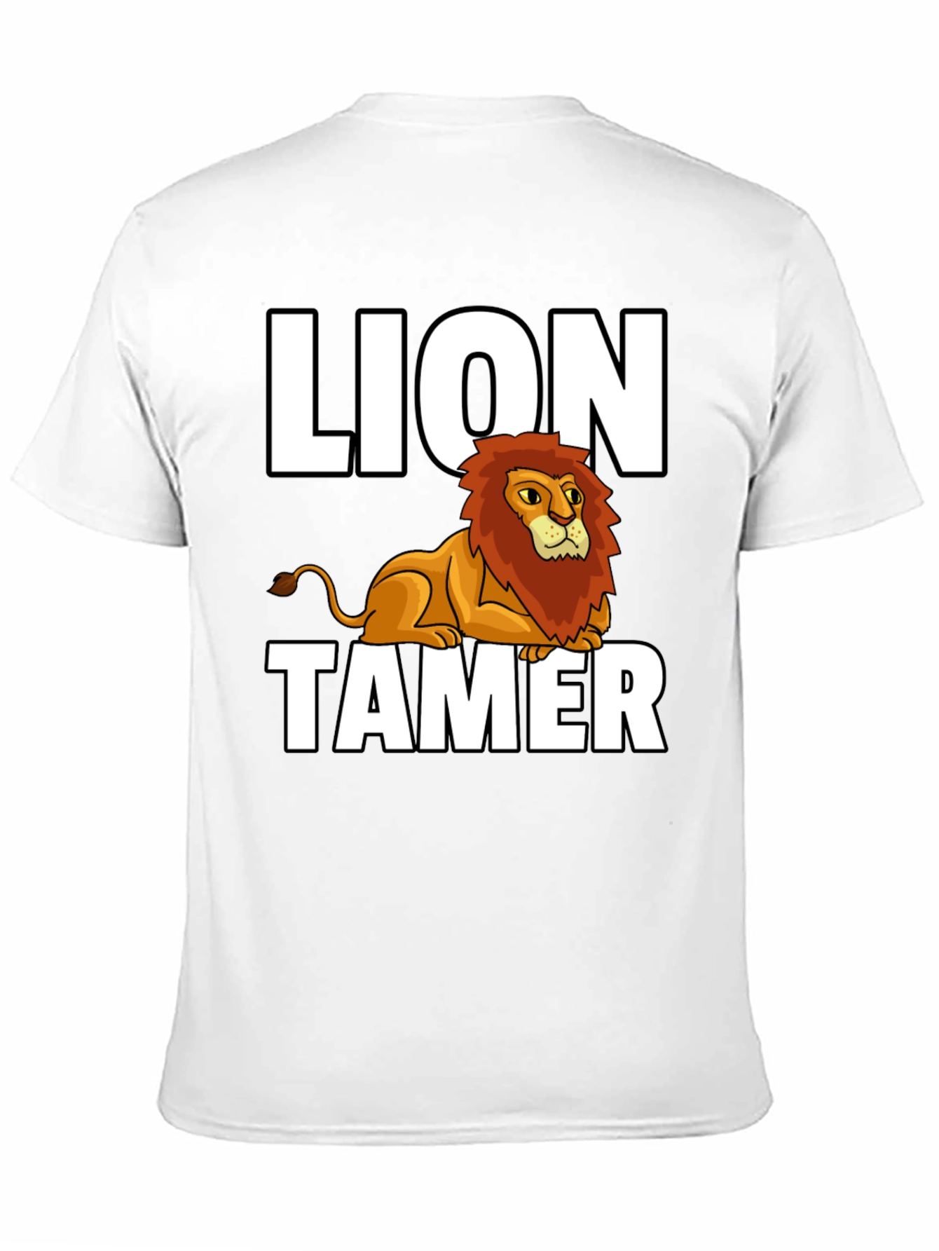 Lion Tamer Graphic Tee - Black
