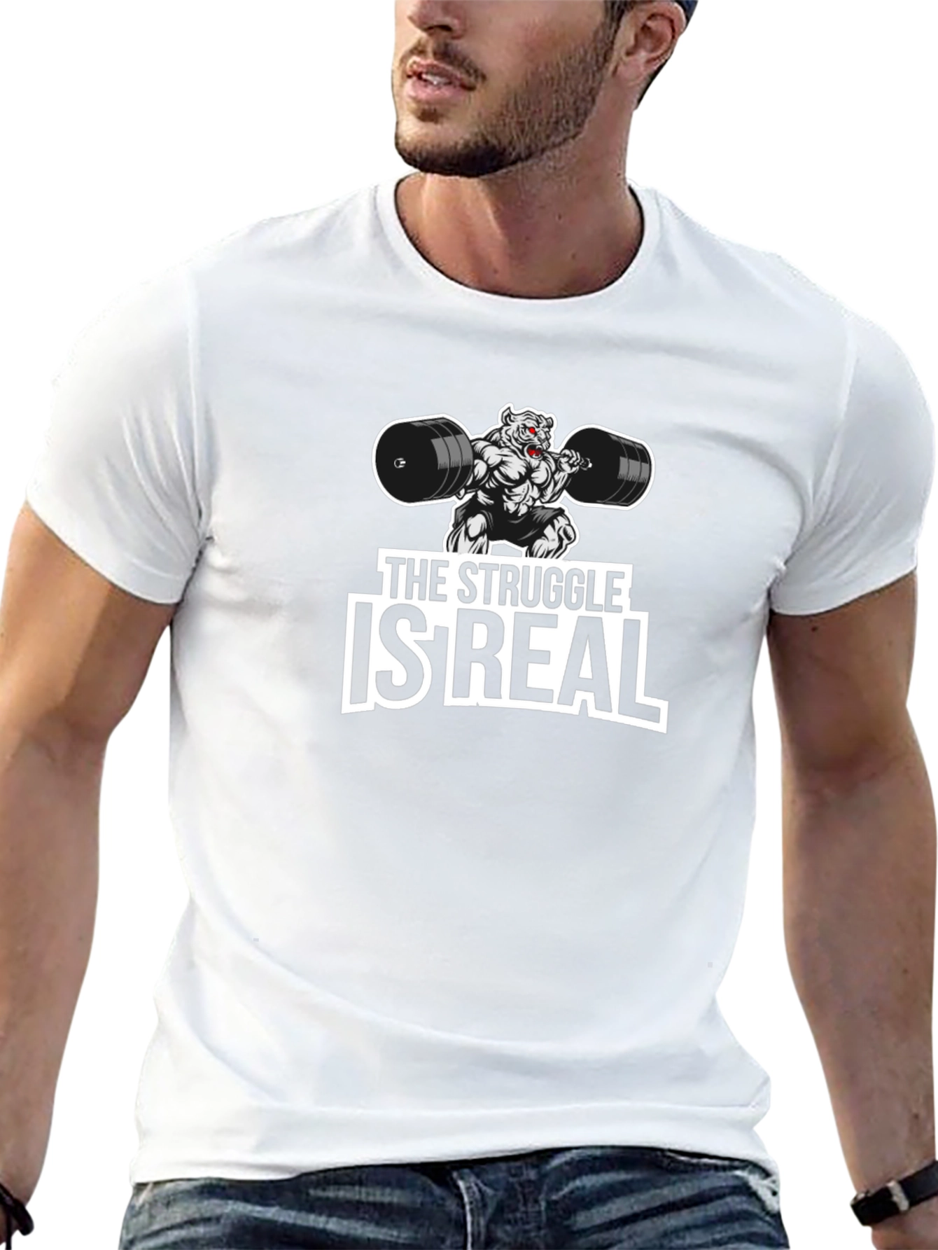The Struggle Is Real Graphic T-Shirt