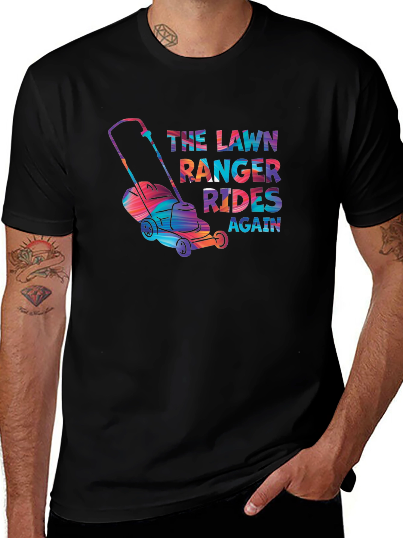 The Lawn Ranger Rides Again T-Shirt