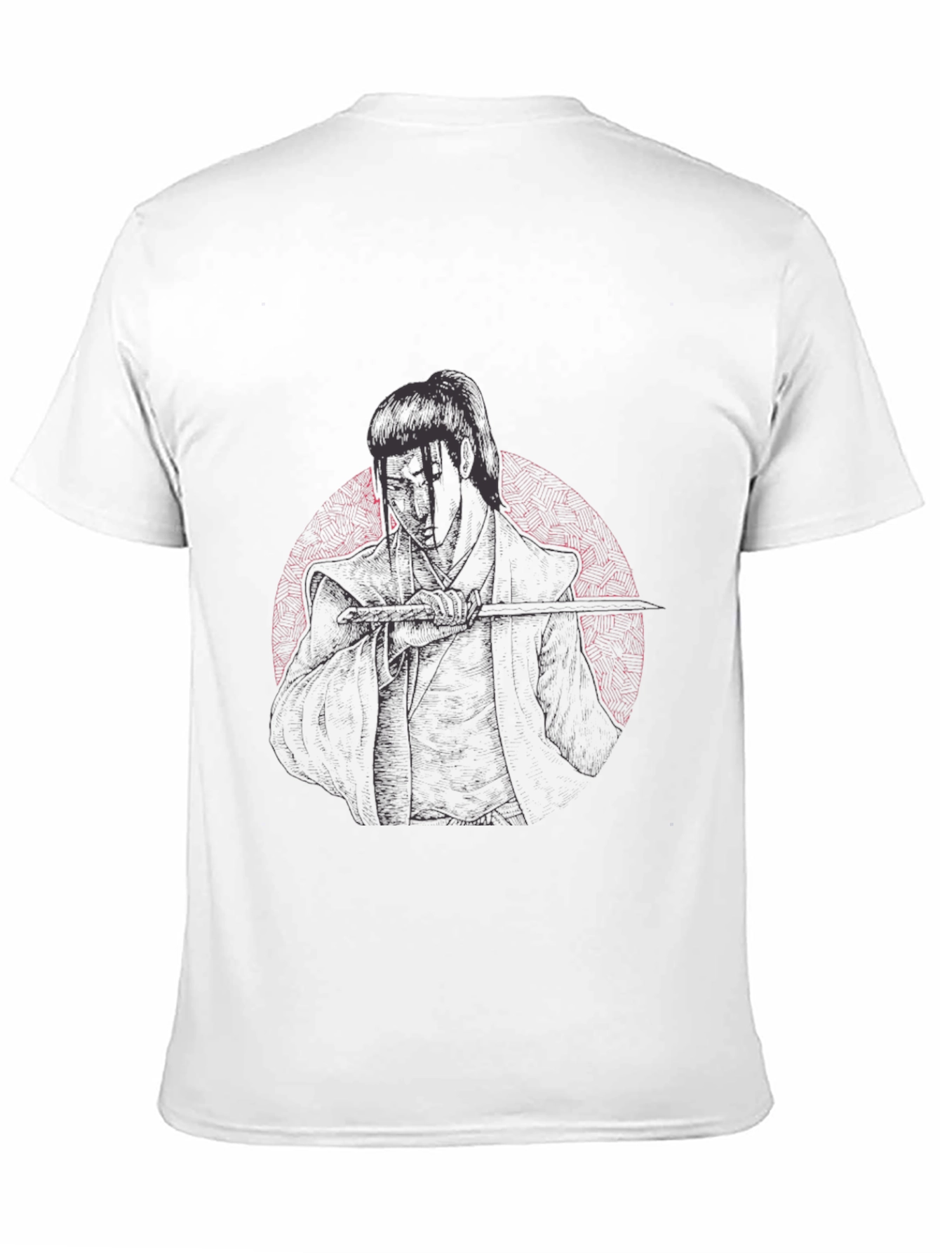 Samurai Graphic Black Tee