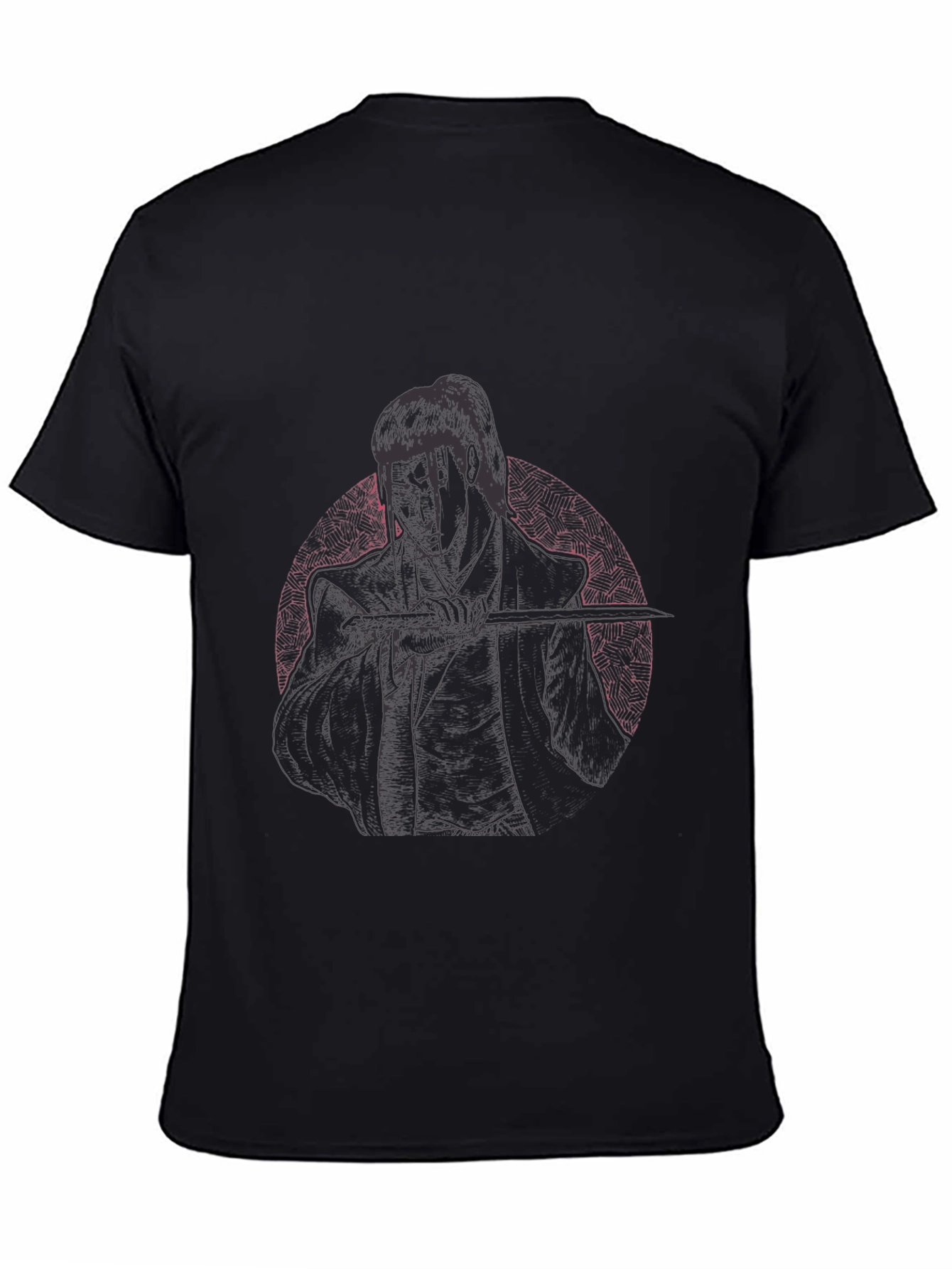 Samurai Graphic Black Tee