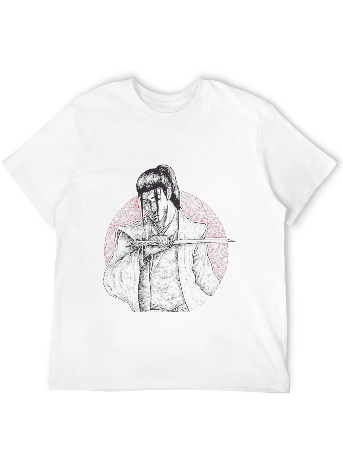 Samurai Graphic Black Tee