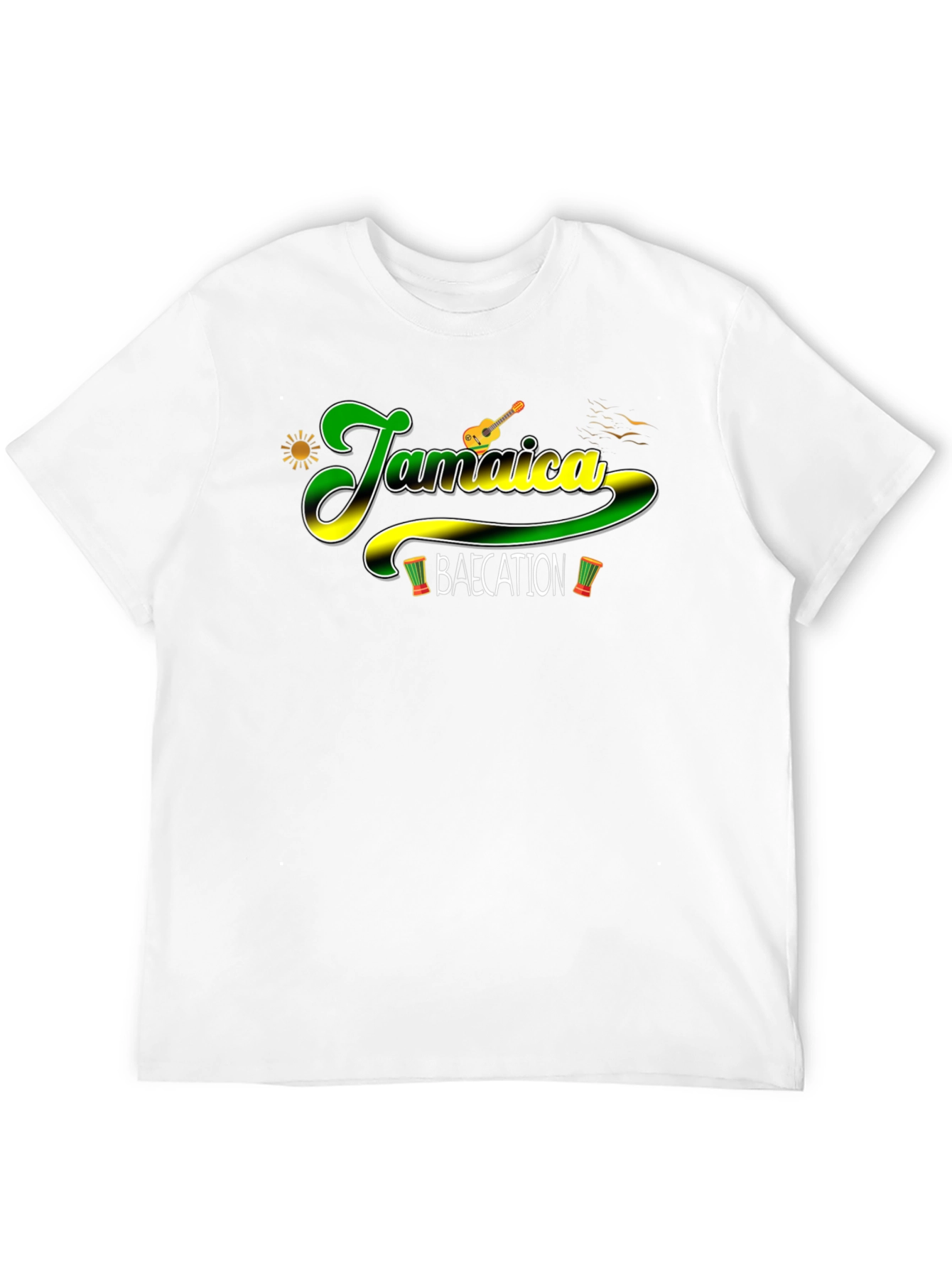 Jamaica Bae-cation Graphic T-Shirt