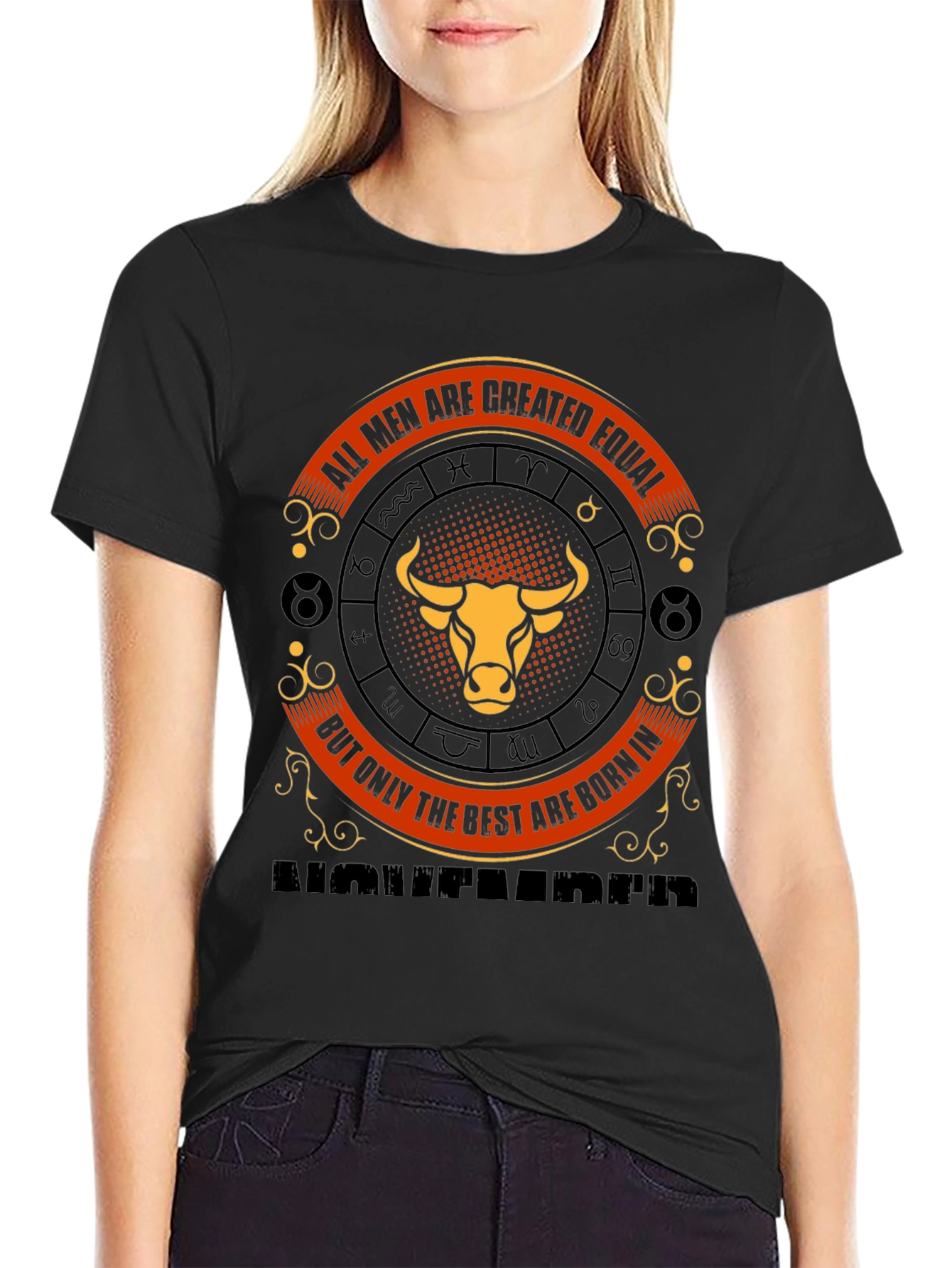 Born in November Zodiac Mens T-Shirt