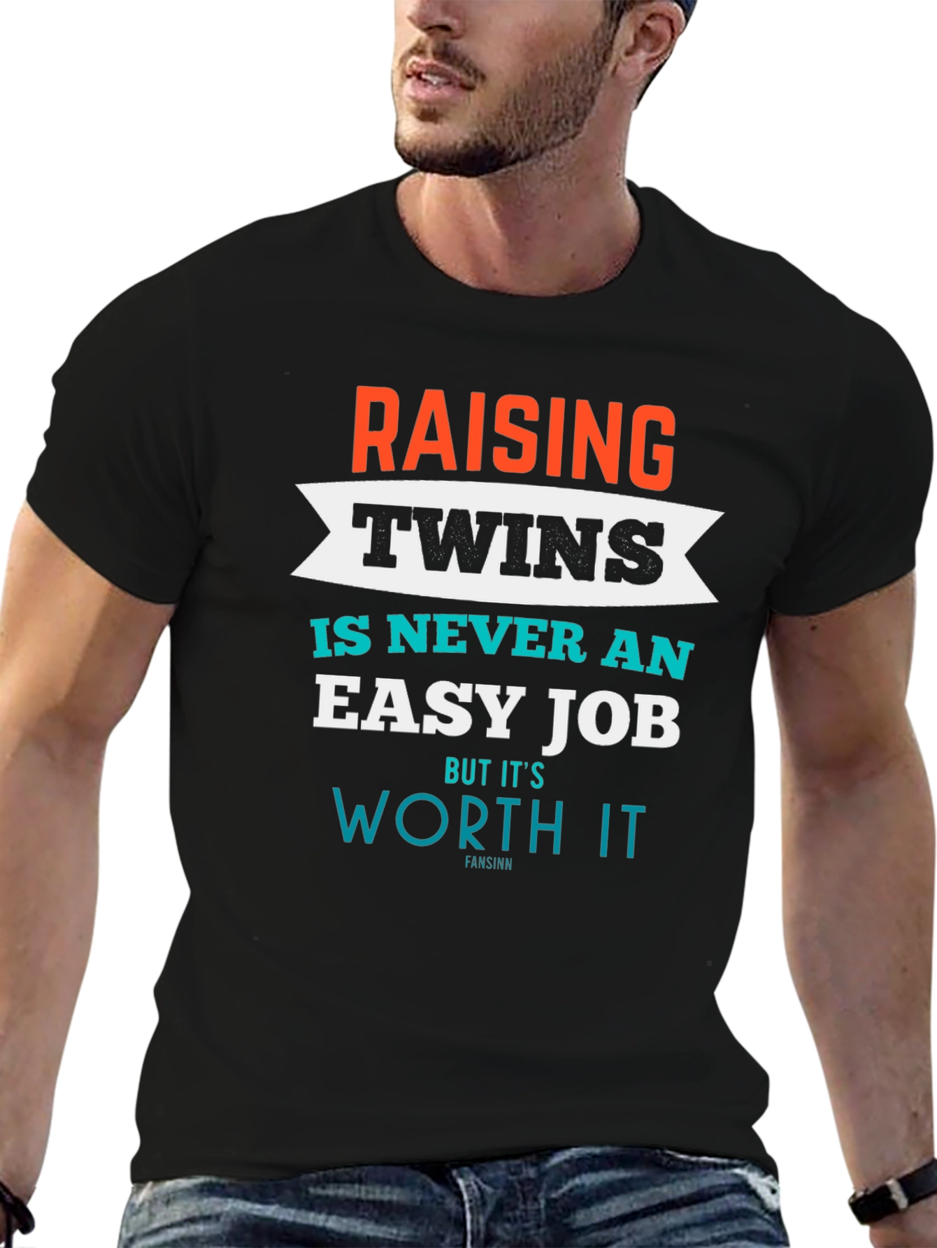 Raising Twins T-Shirt - Its Worth It