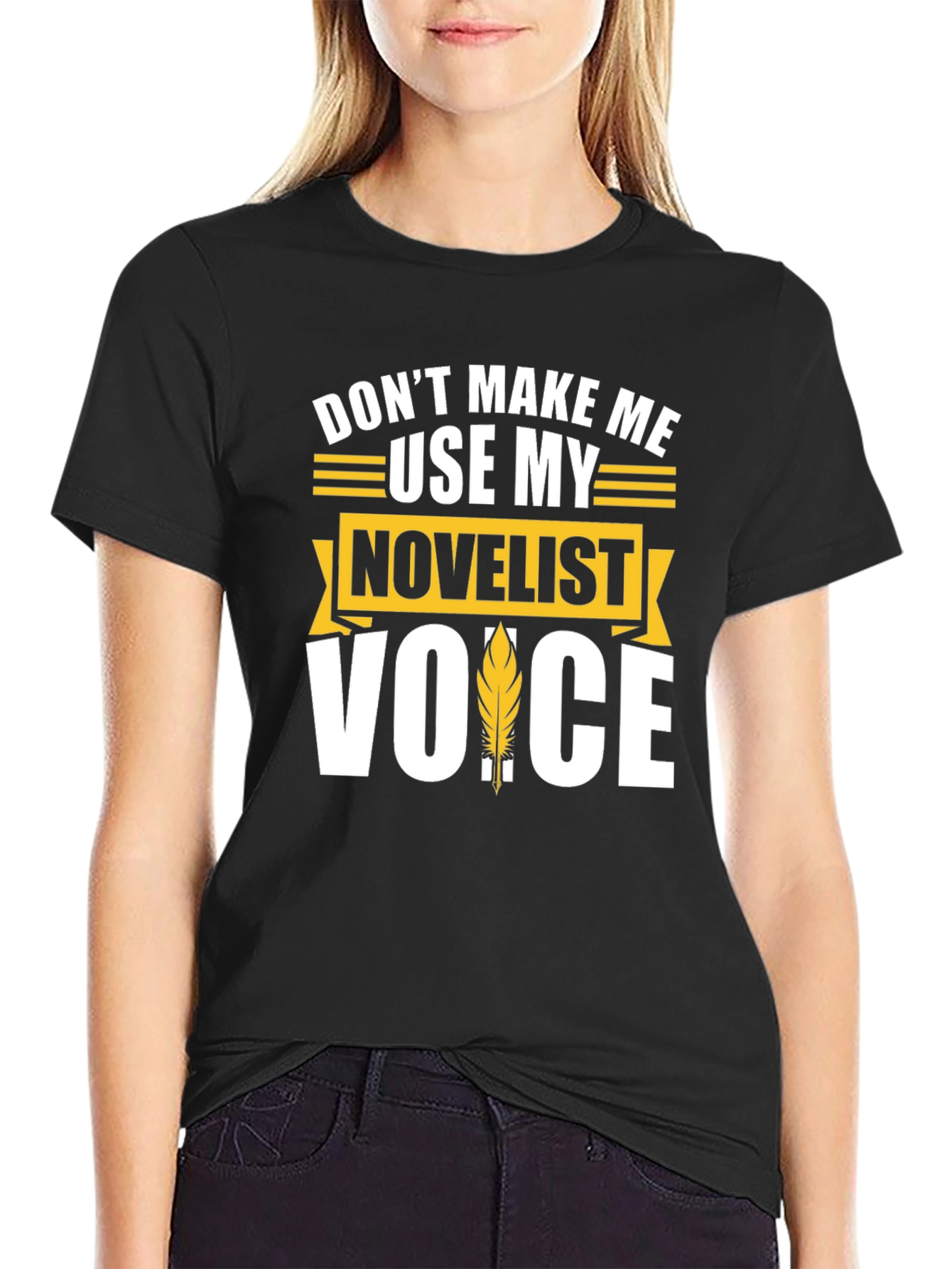 Novelist Voice T-Shirt - Funny Writer Gift