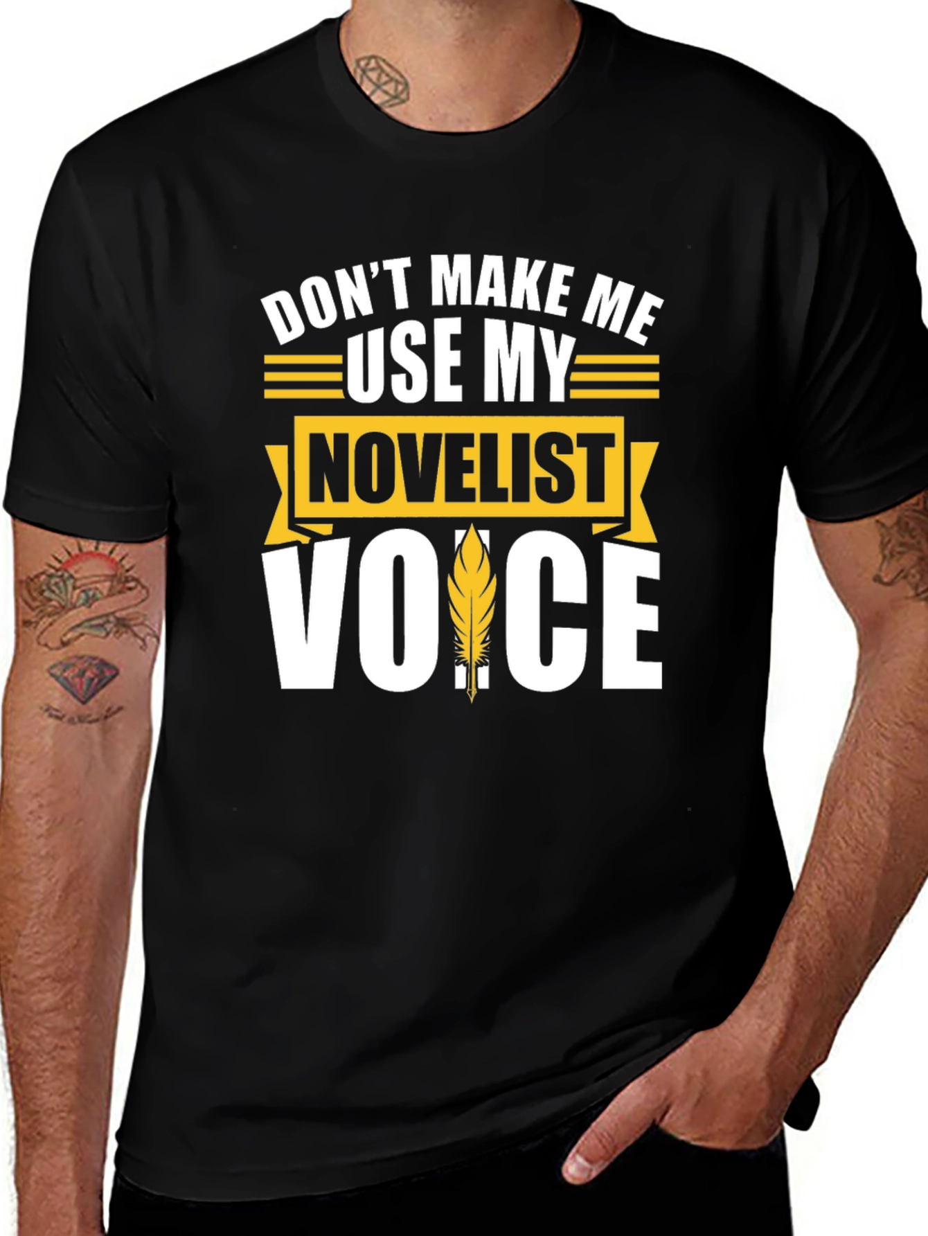 Novelist Voice T-Shirt - Funny Writer Gift