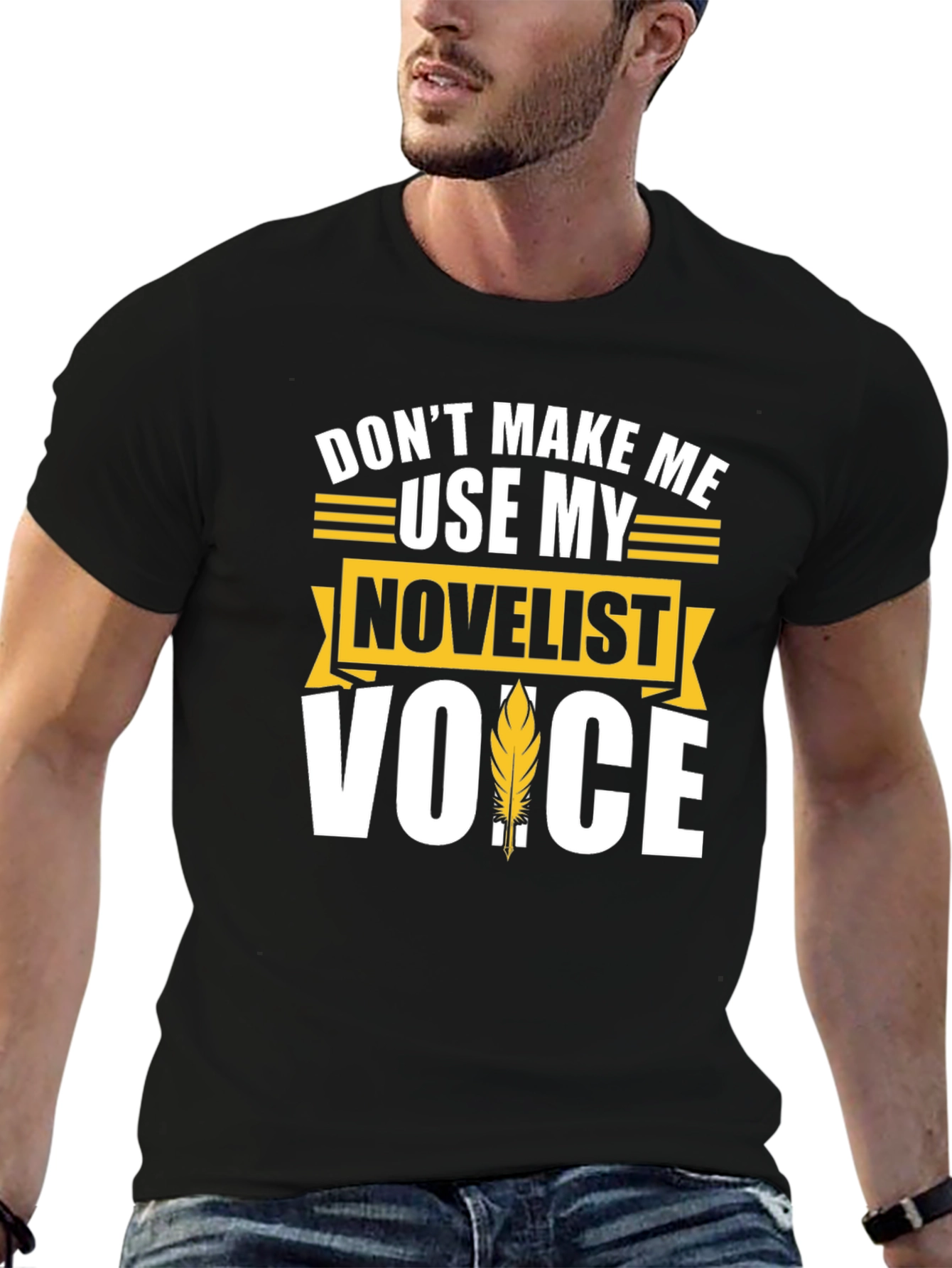 Novelist Voice T-Shirt - Funny Writer Gift