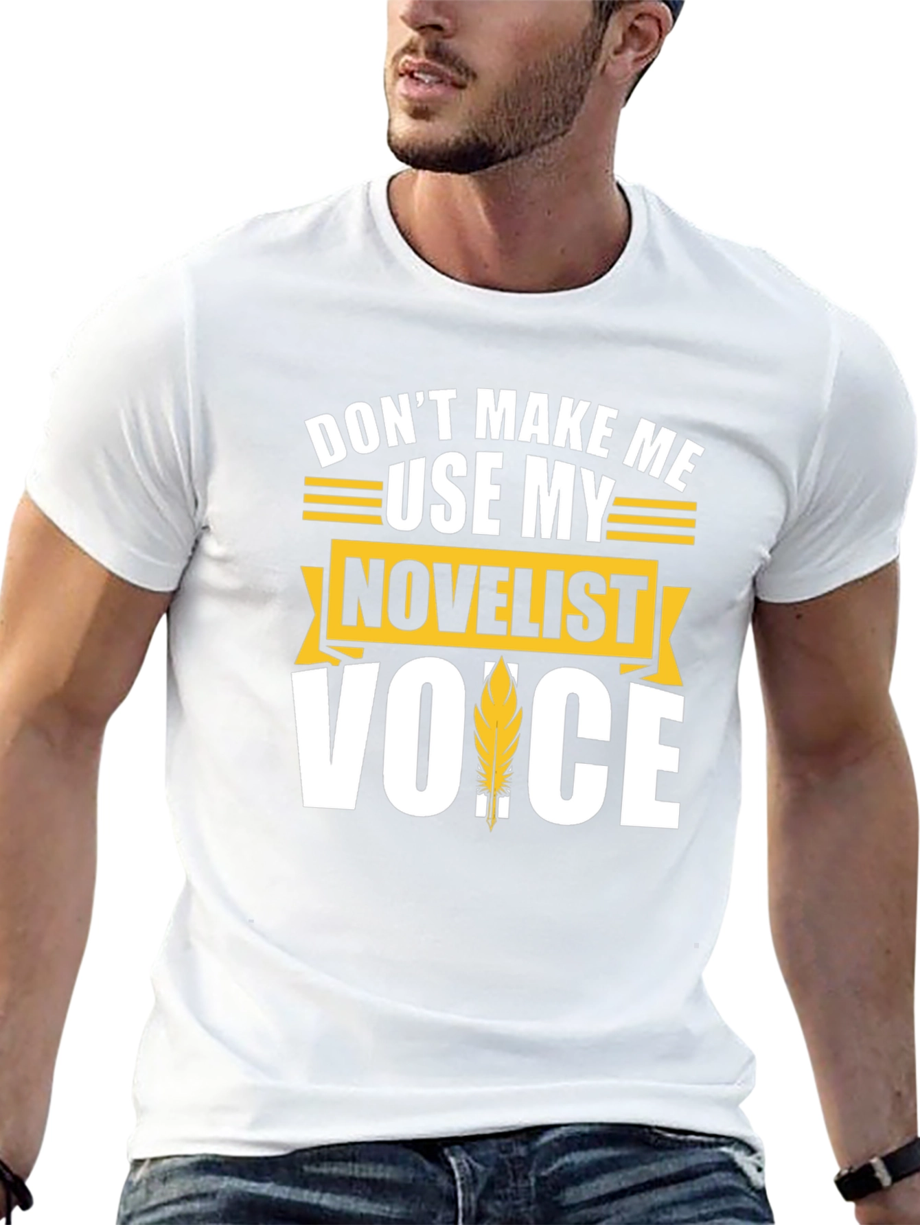 Novelist Voice T-Shirt - Funny Writer Gift
