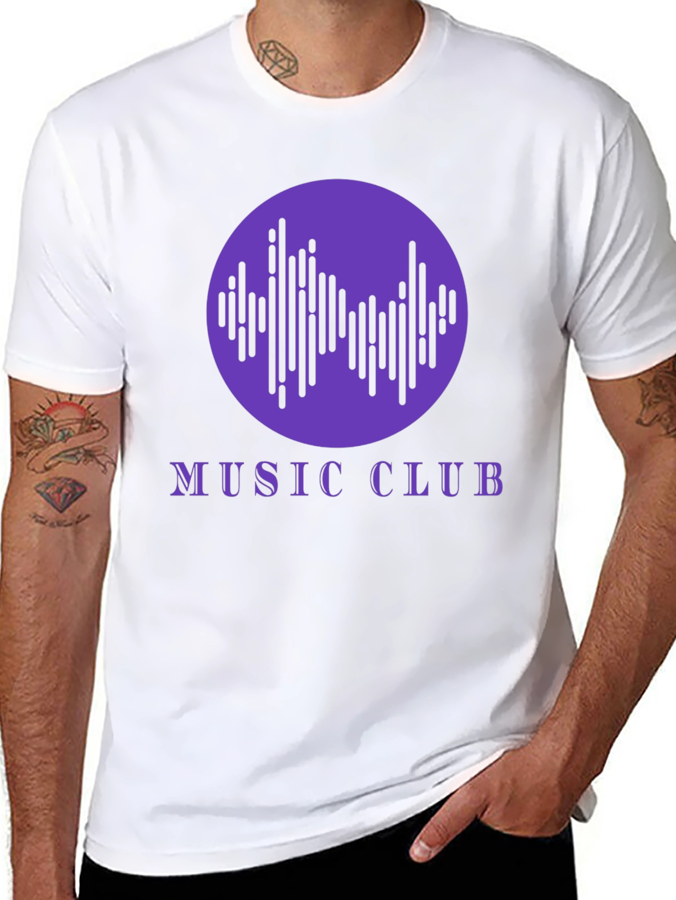 Music Club Graphic T-Shirt