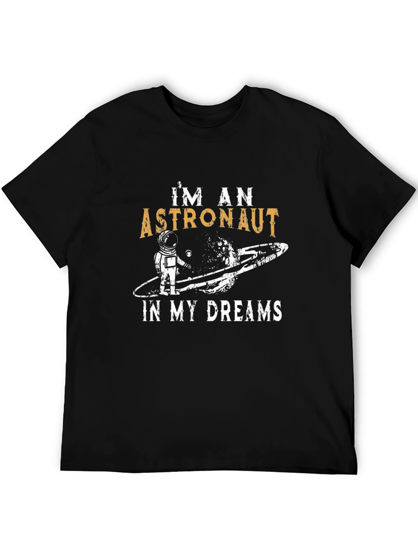 Astronaut in My Dreams Graphic T-Shirt - Black