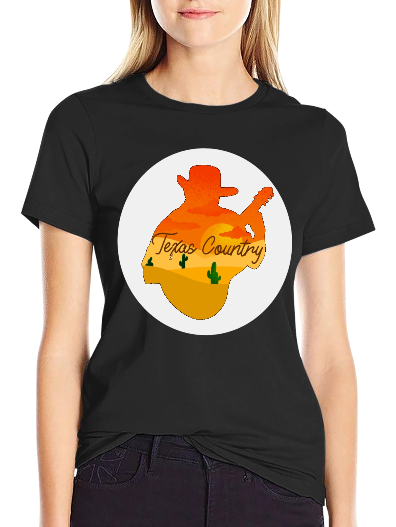 Texas Country Music Graphic Tee