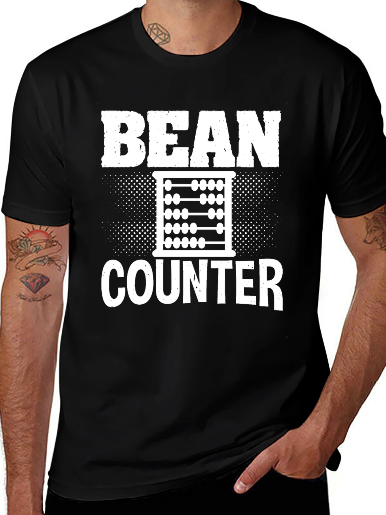 Bean Counter Graphic Tee Funny Accountant T-Shirt