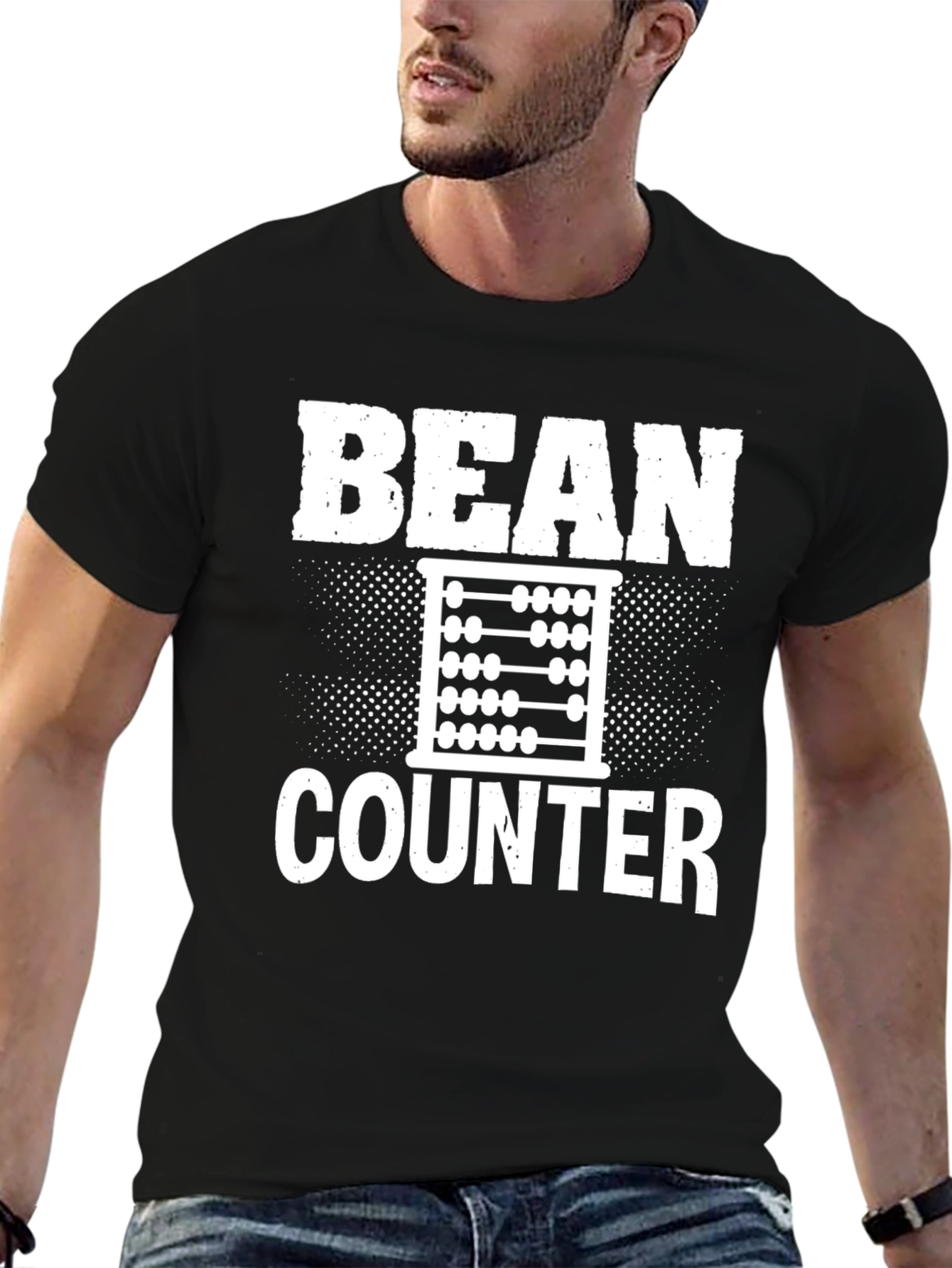 Bean Counter Graphic Tee Funny Accountant T-Shirt