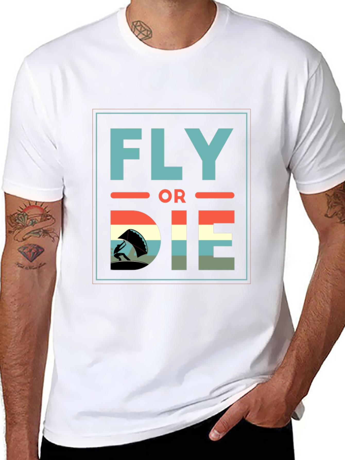 Fly or Die T-Shirt - Adventure Seeker Tee