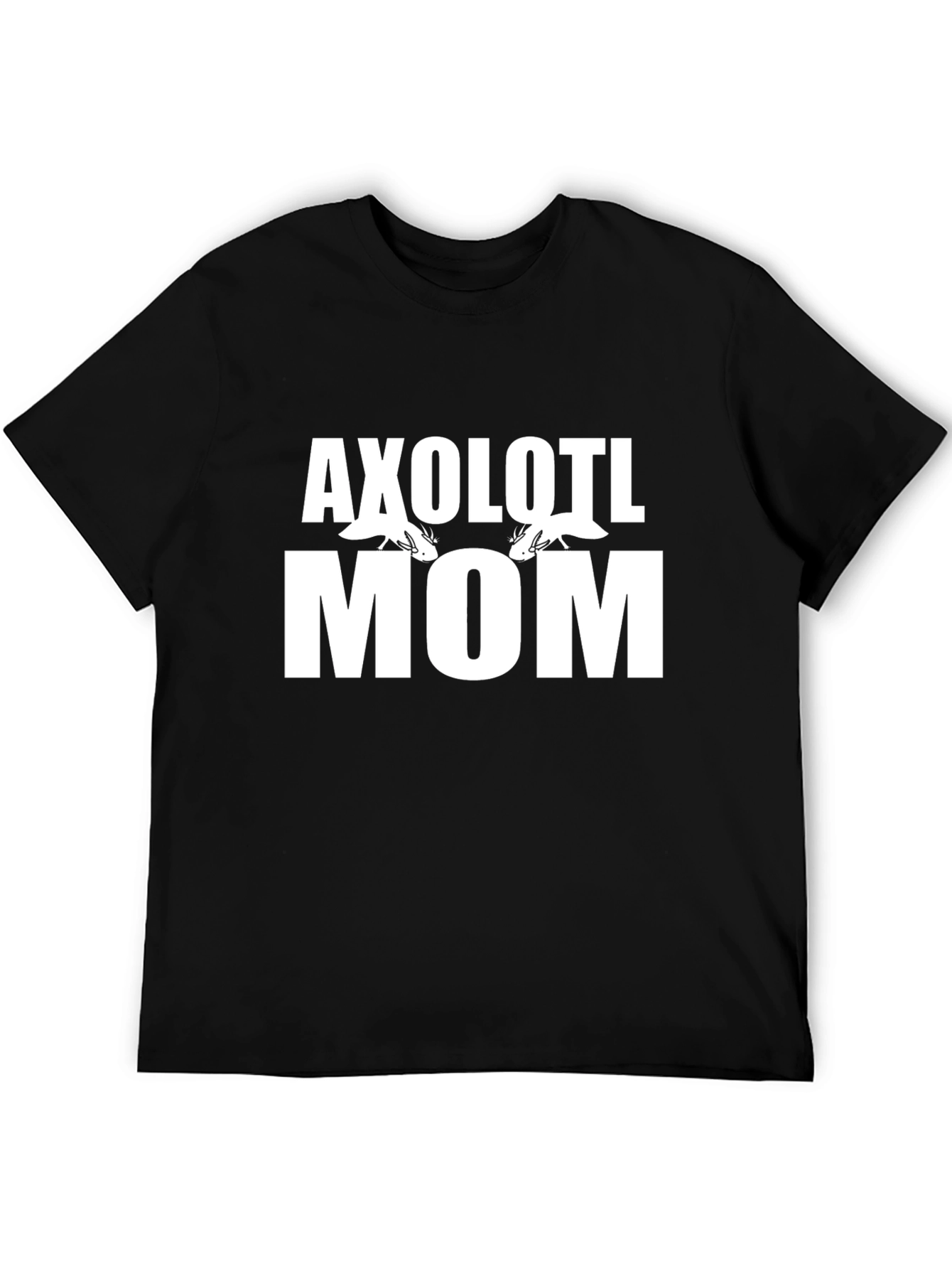 Axolotl Mom Graphic Tee - Soft Cotton