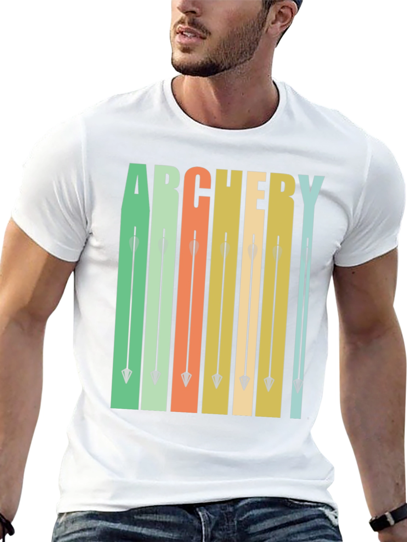 Archery Arrows Retro Style T-Shirt