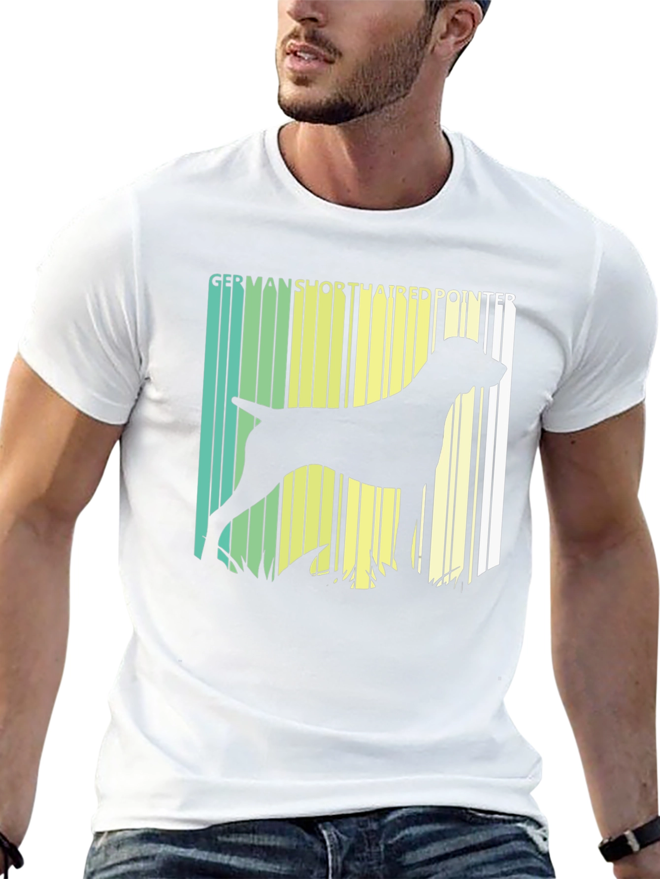 German Shorthaired Pointer Silhouette T-Shirt