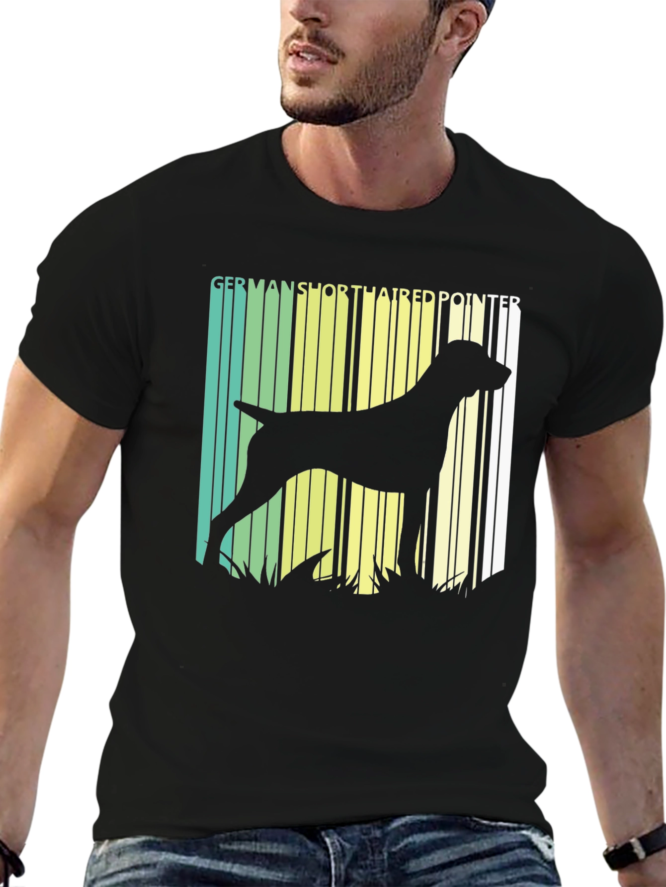 German Shorthaired Pointer Silhouette T-Shirt