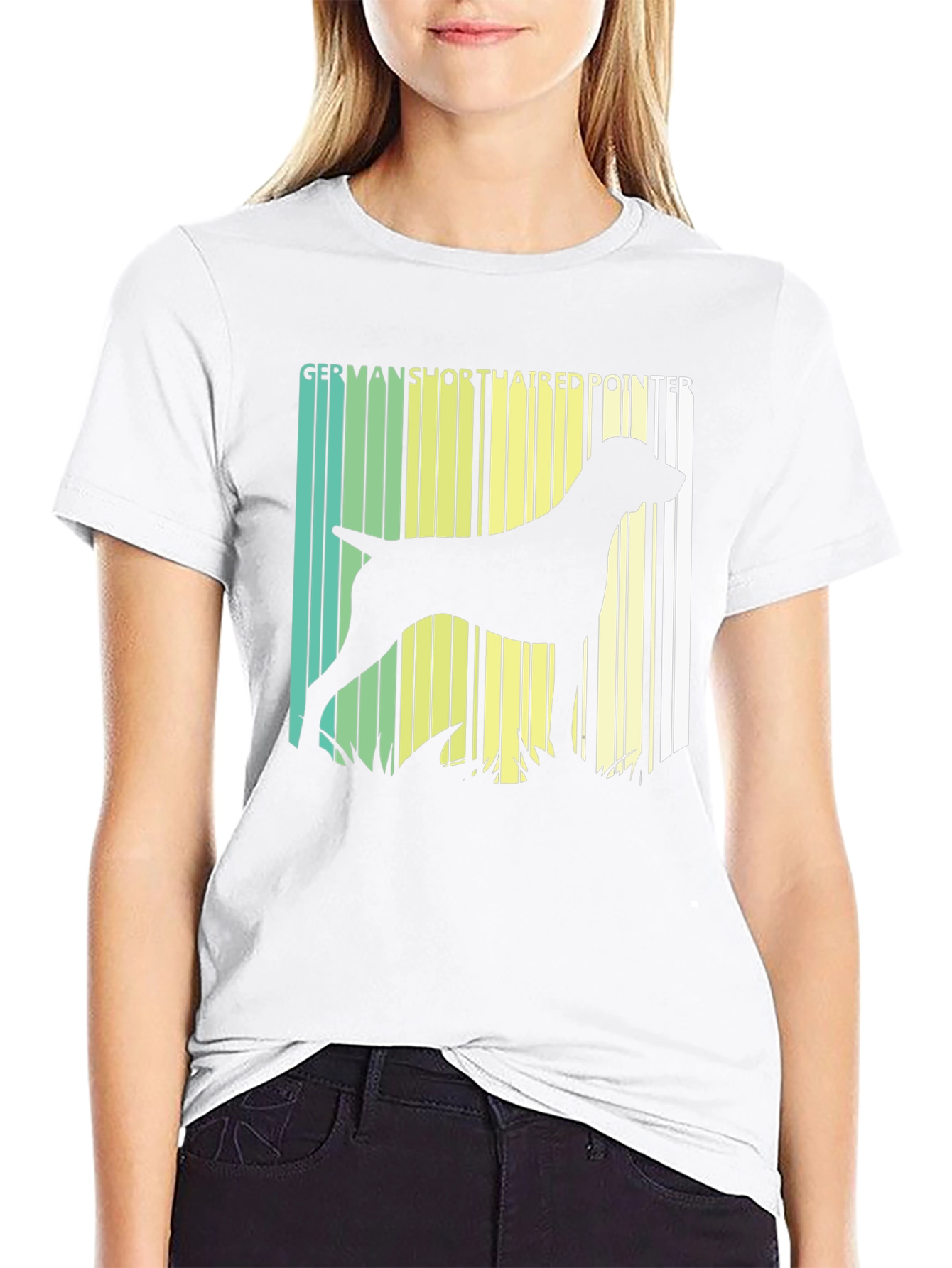 German Shorthaired Pointer Silhouette T-Shirt