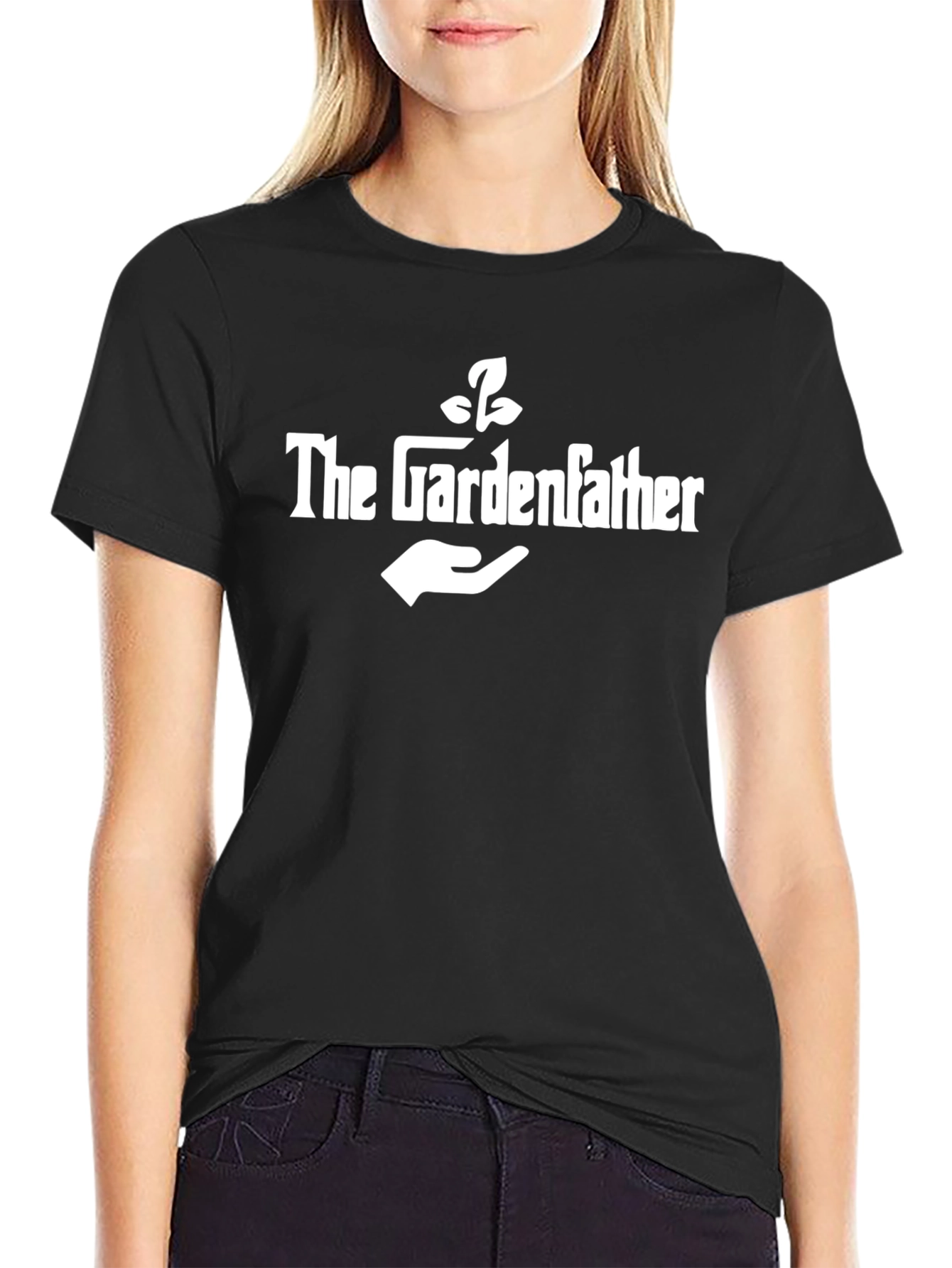 The Gardenfather T-Shirt - Black Gardening Humor