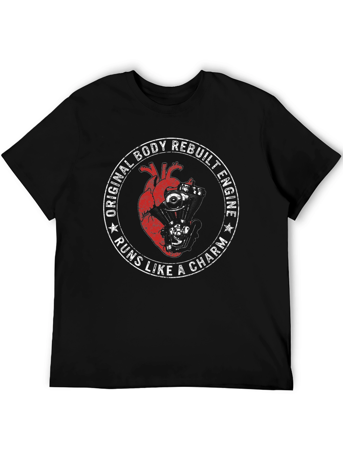 Original Body Rebuilt Engine Graphic T-Shirt