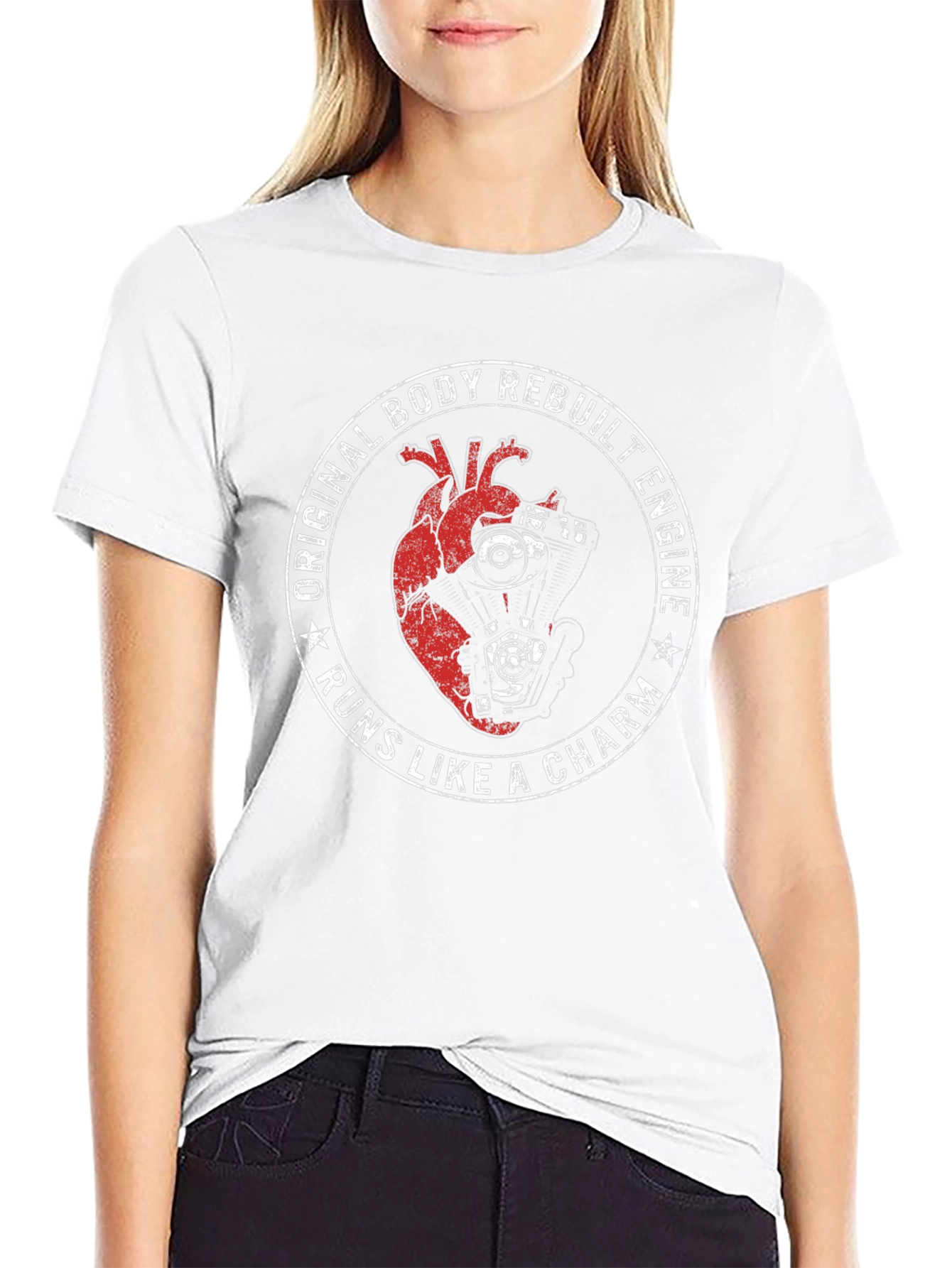 Original Body Rebuilt Engine Graphic T-Shirt