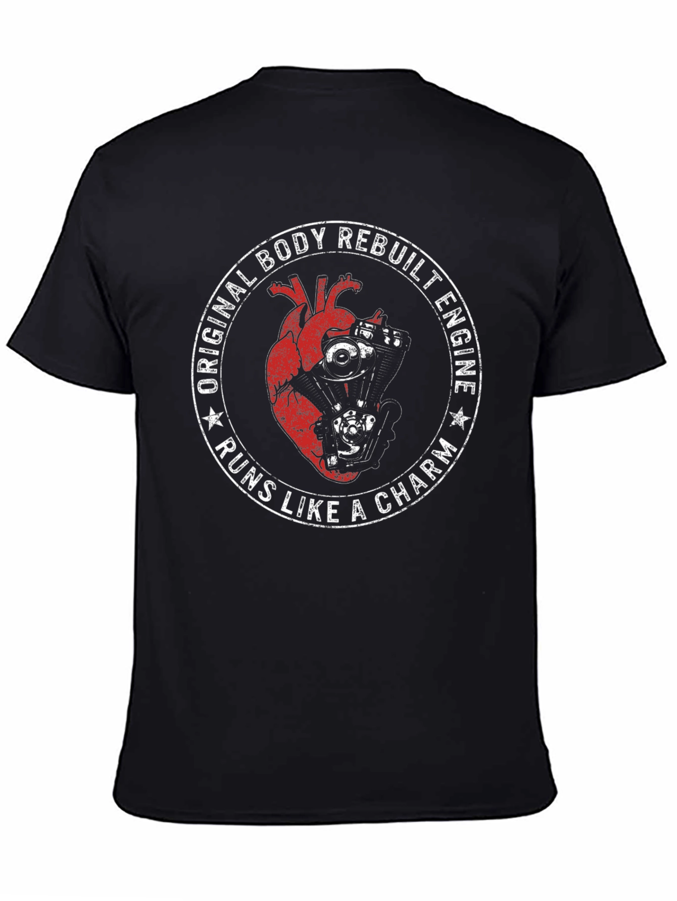 Original Body Rebuilt Engine Graphic T-Shirt