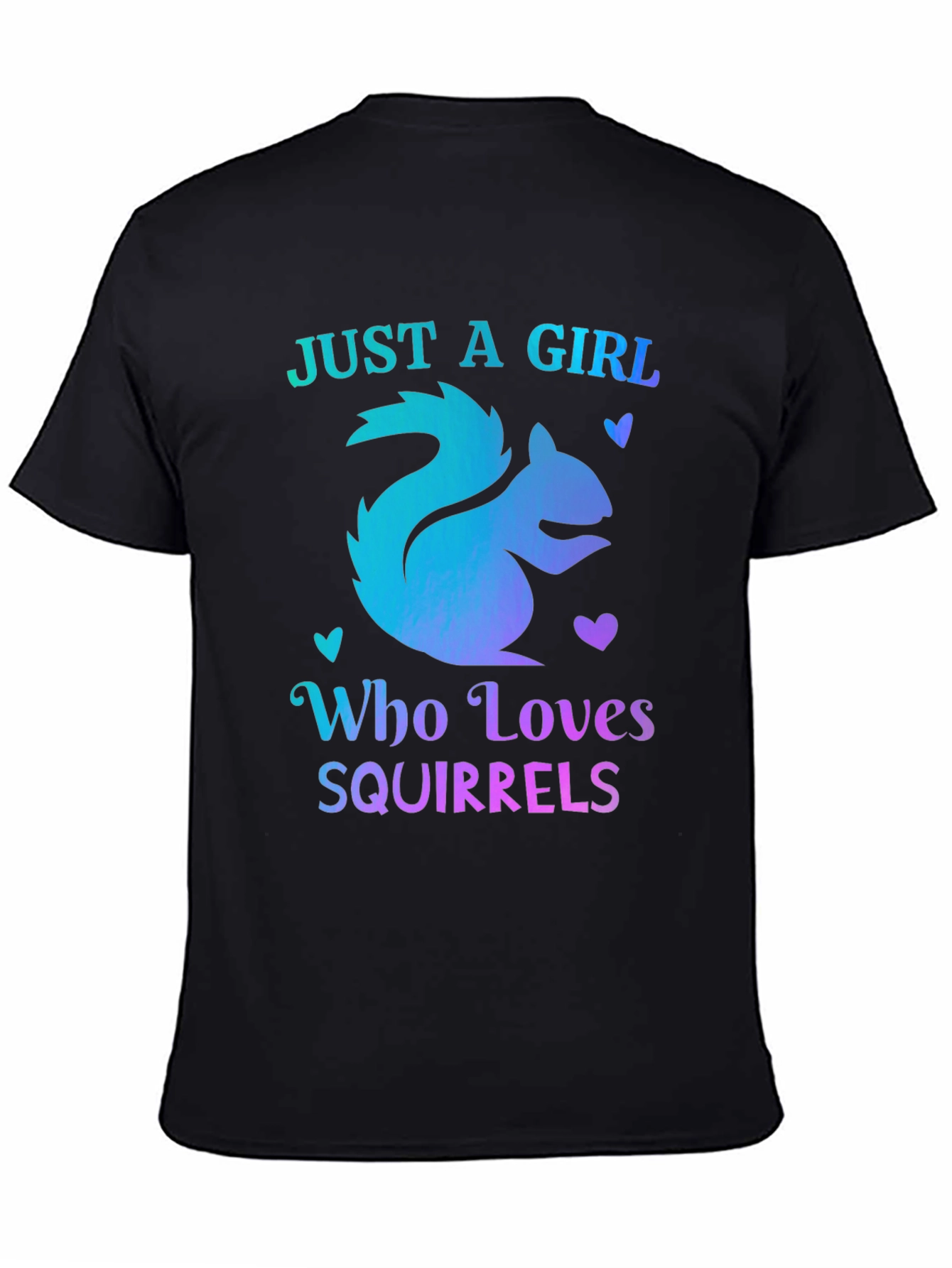 Girl Who Loves Squirrels T-Shirt