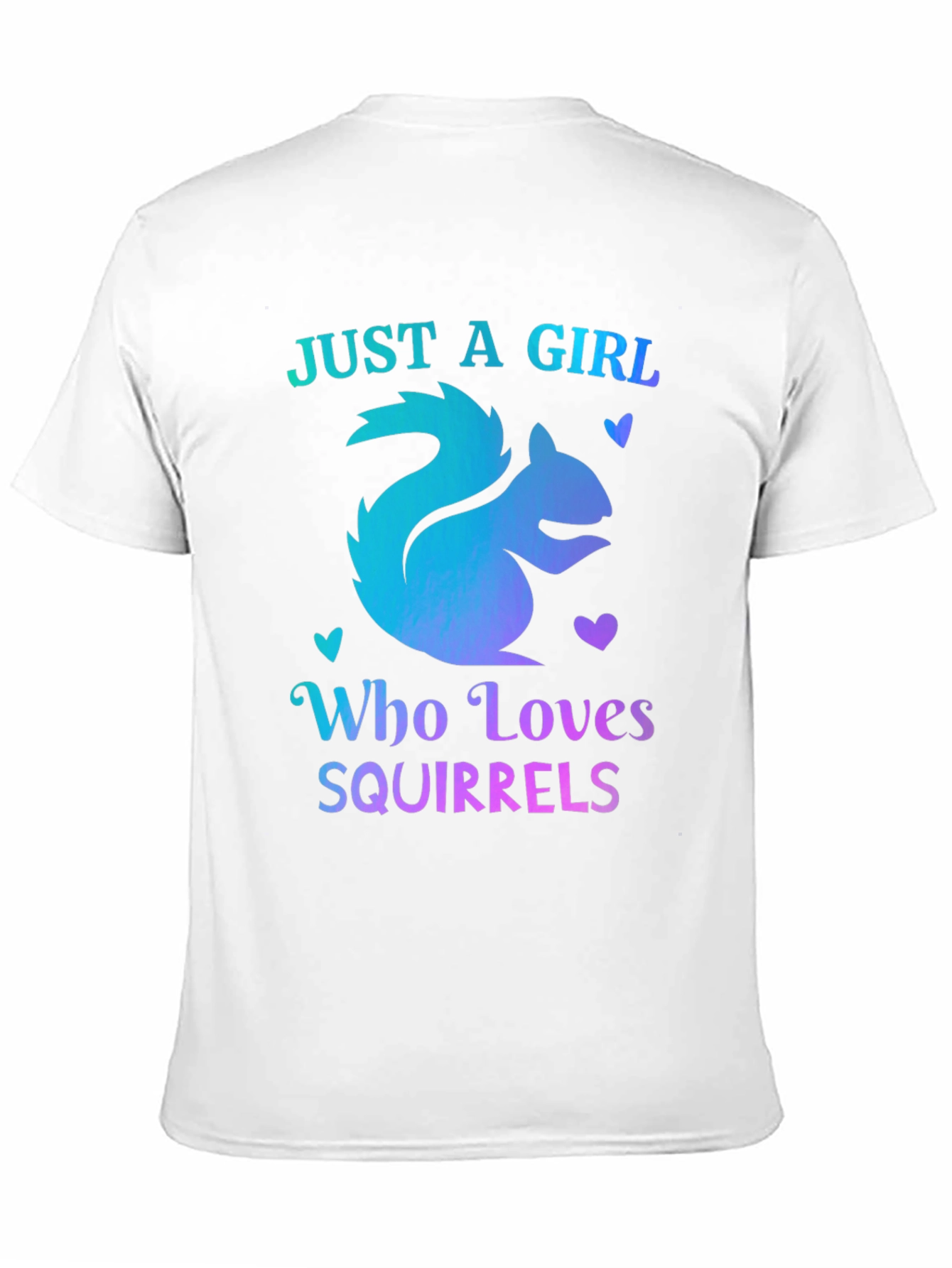 Girl Who Loves Squirrels T-Shirt