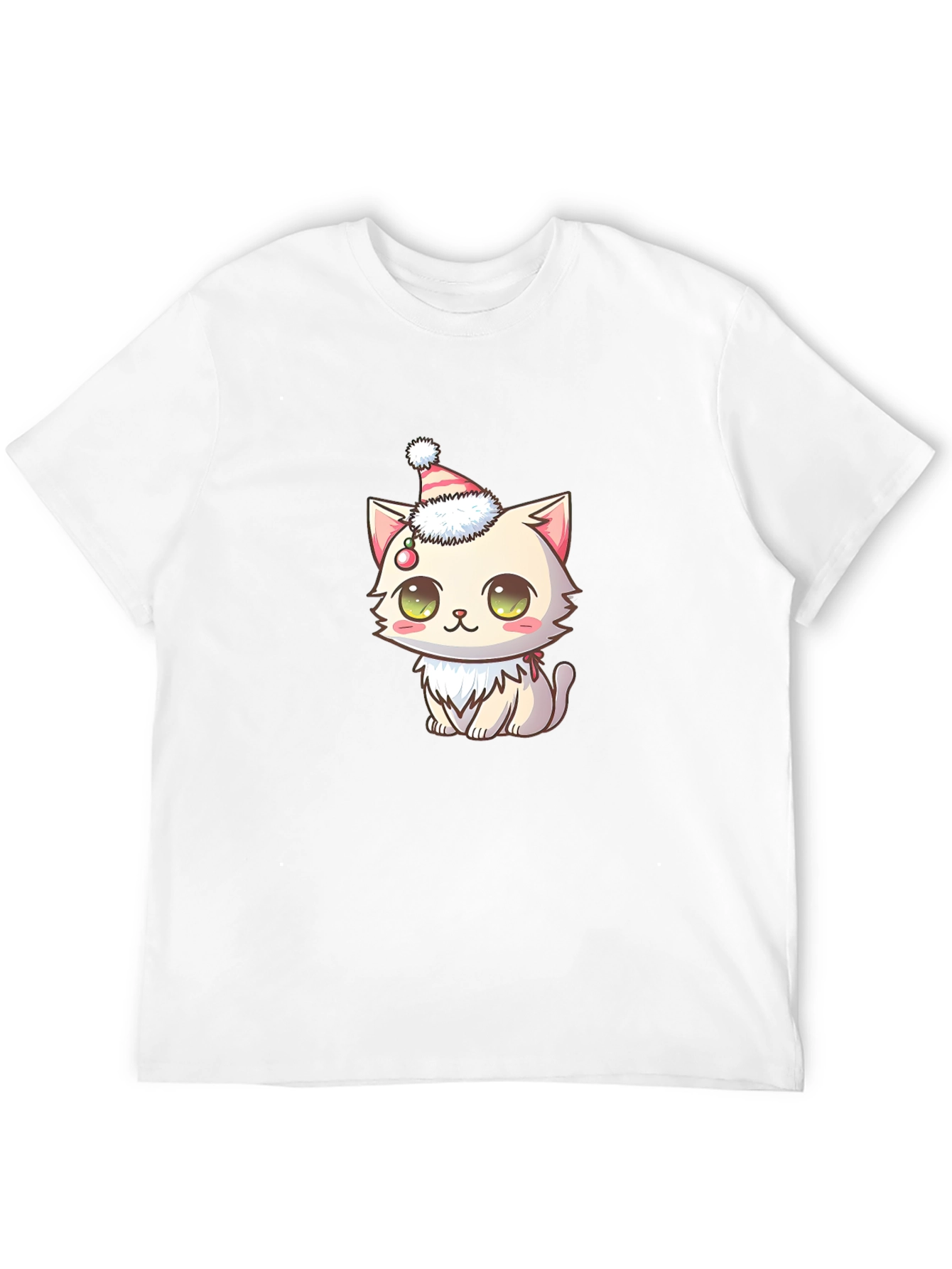 Cute Cat Christmas T-Shirt