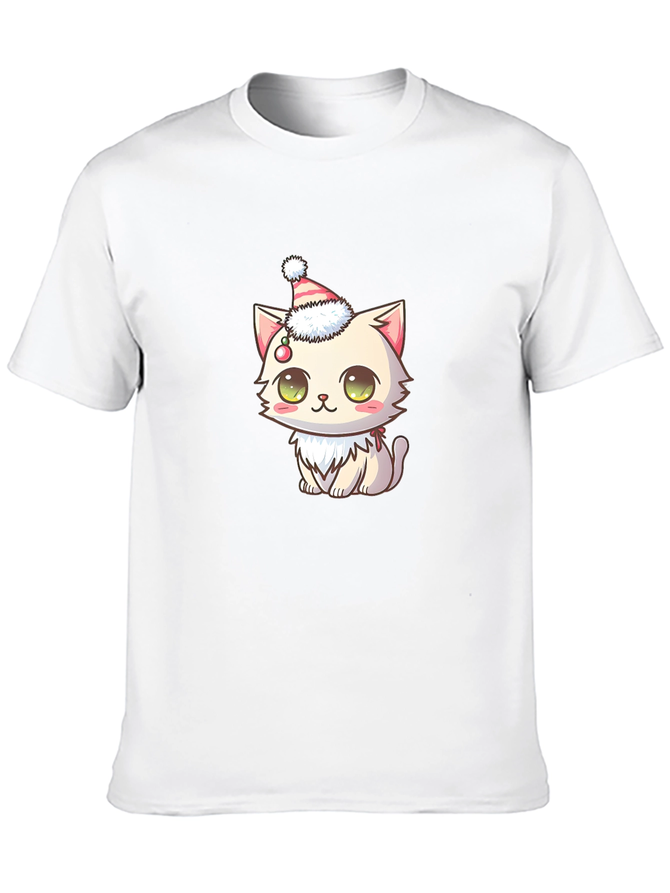 Cute Cat Christmas T-Shirt