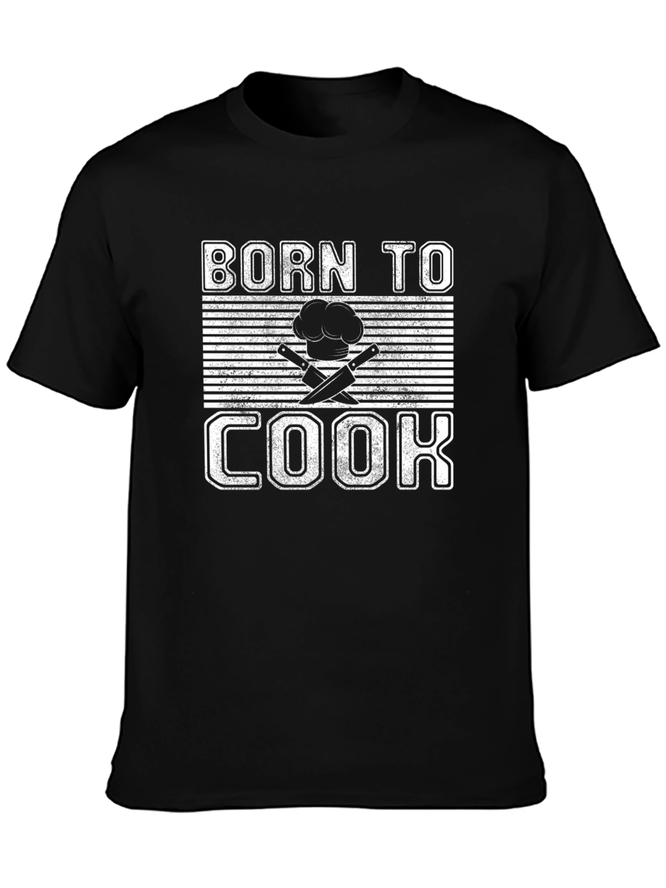 Born to Cook Black T-Shirt