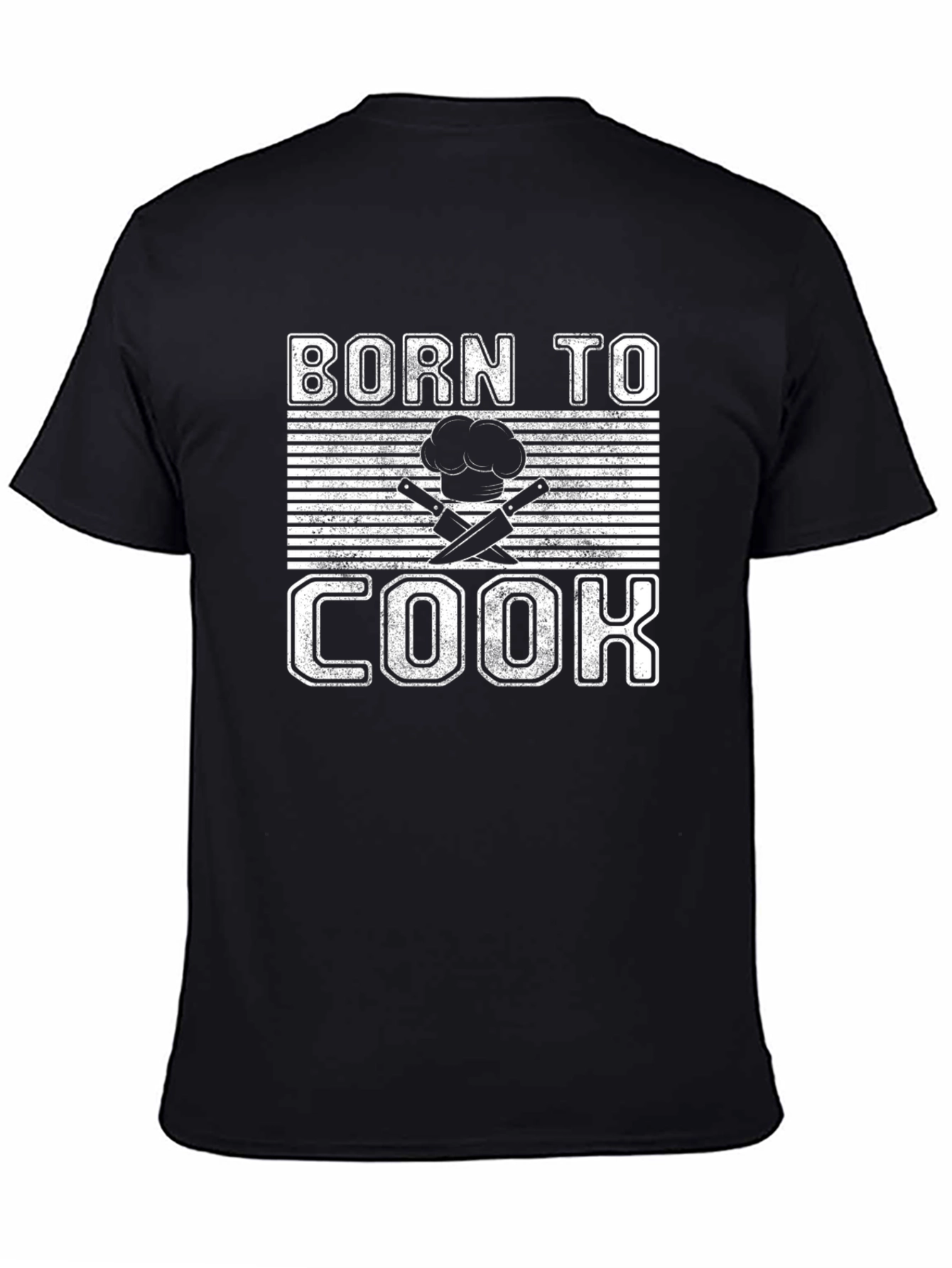 Born to Cook Black T-Shirt