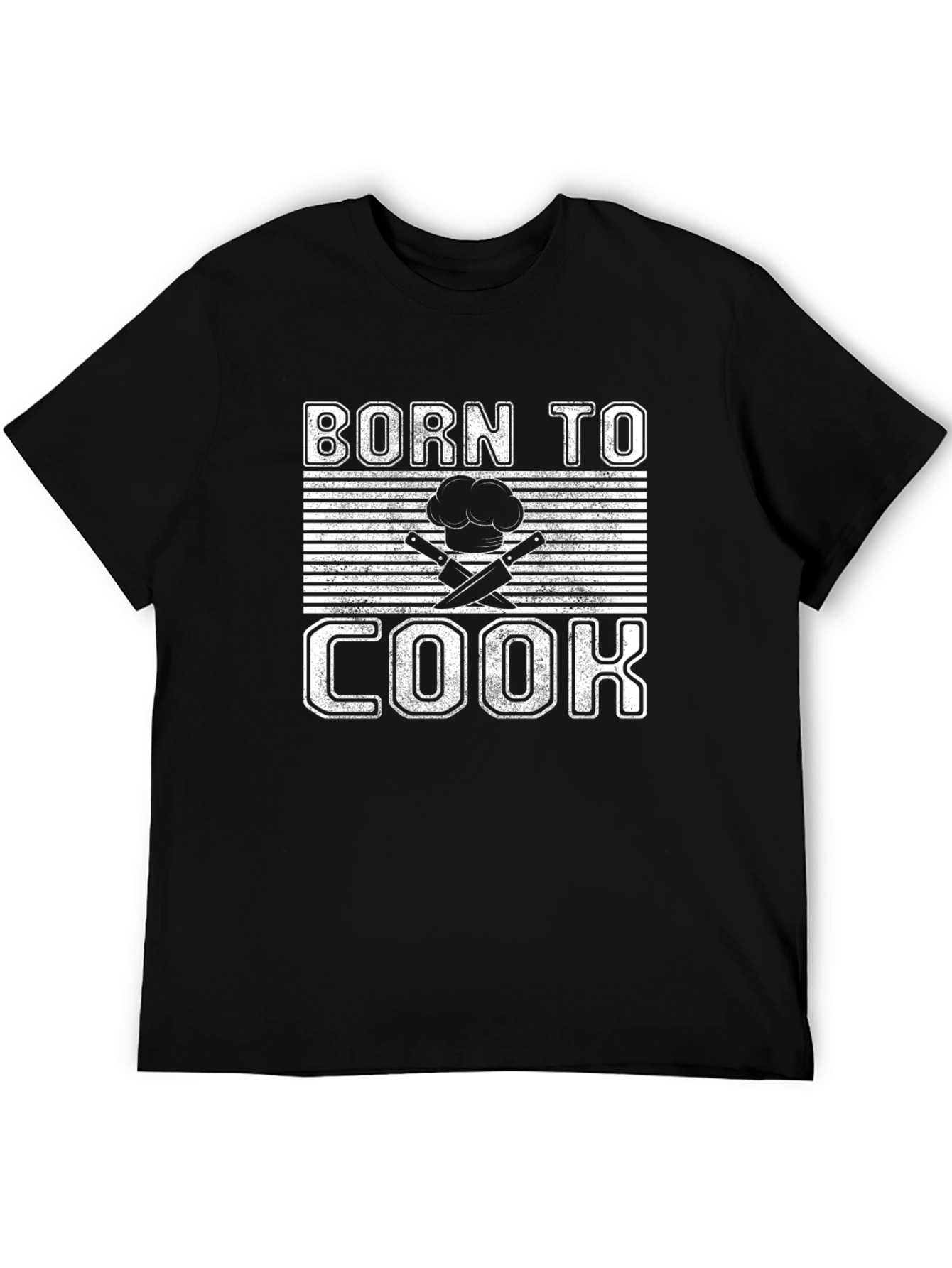 Born to Cook Black T-Shirt