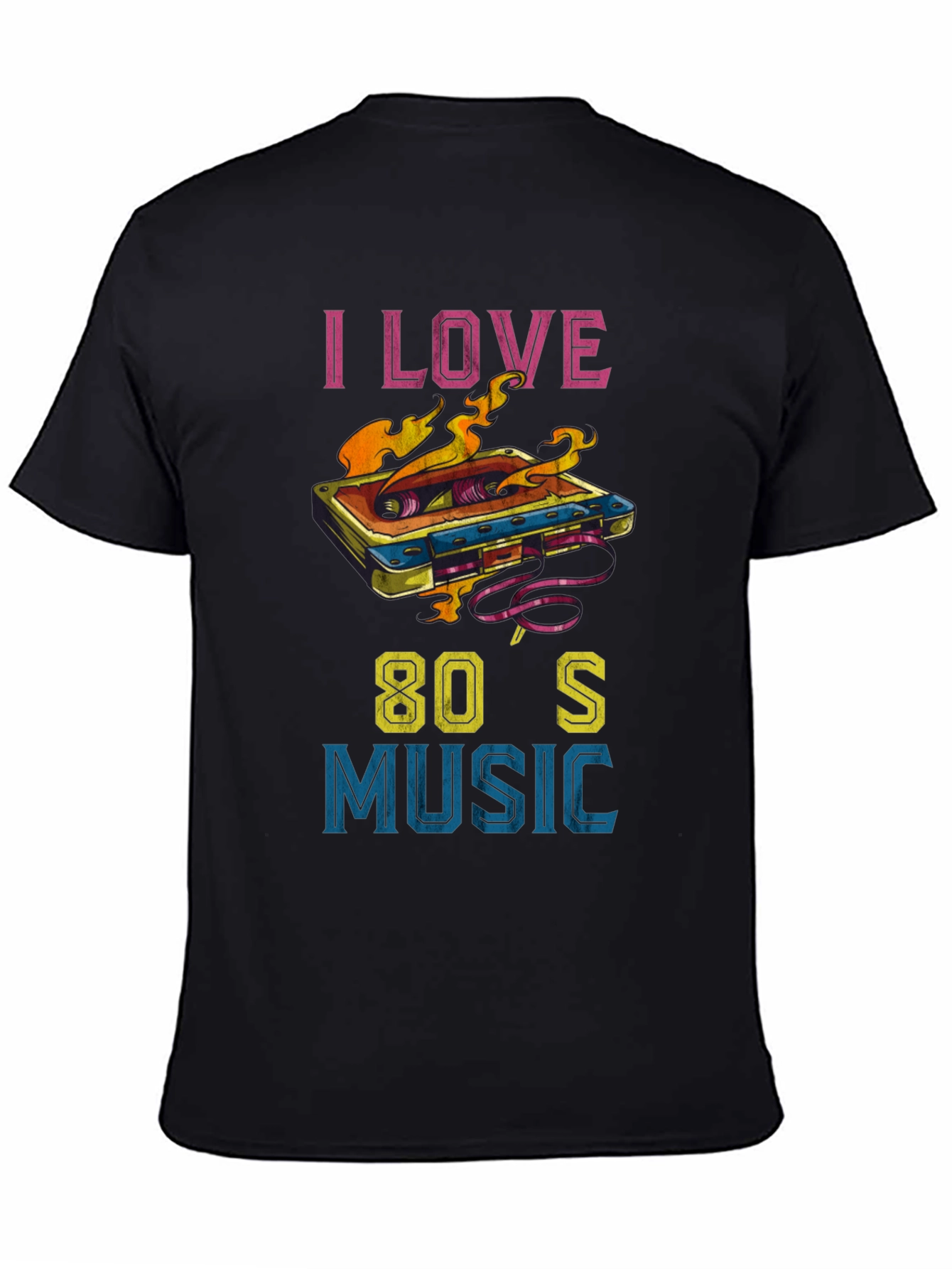 I Love 80s Music Graphic Tee