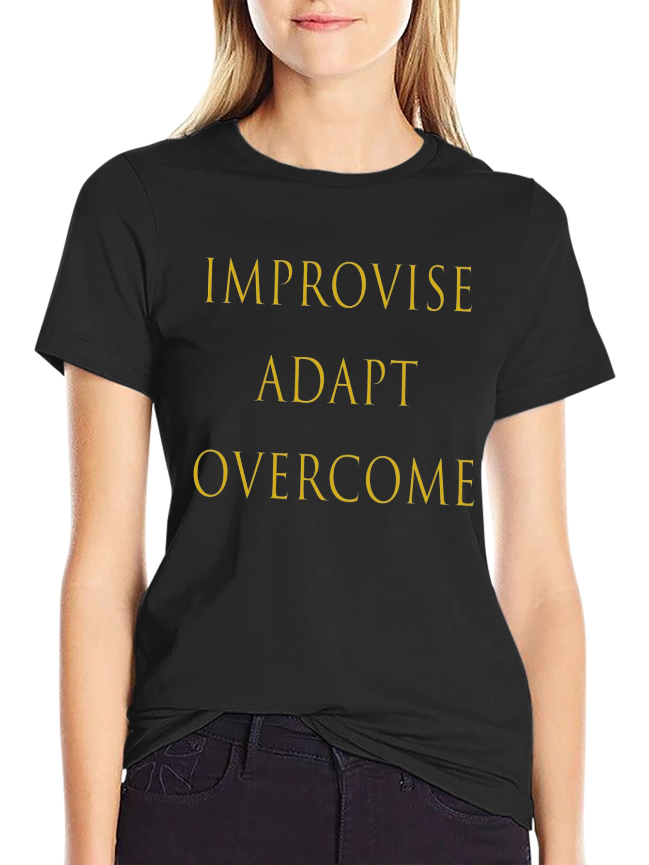 Improvise Adapt Overcome Graphic Tee