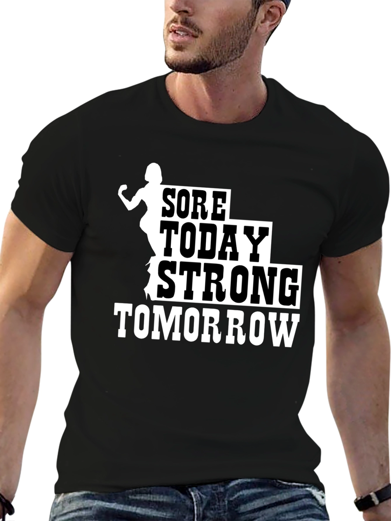 Sore Today Strong Tomorrow Black T-Shirt